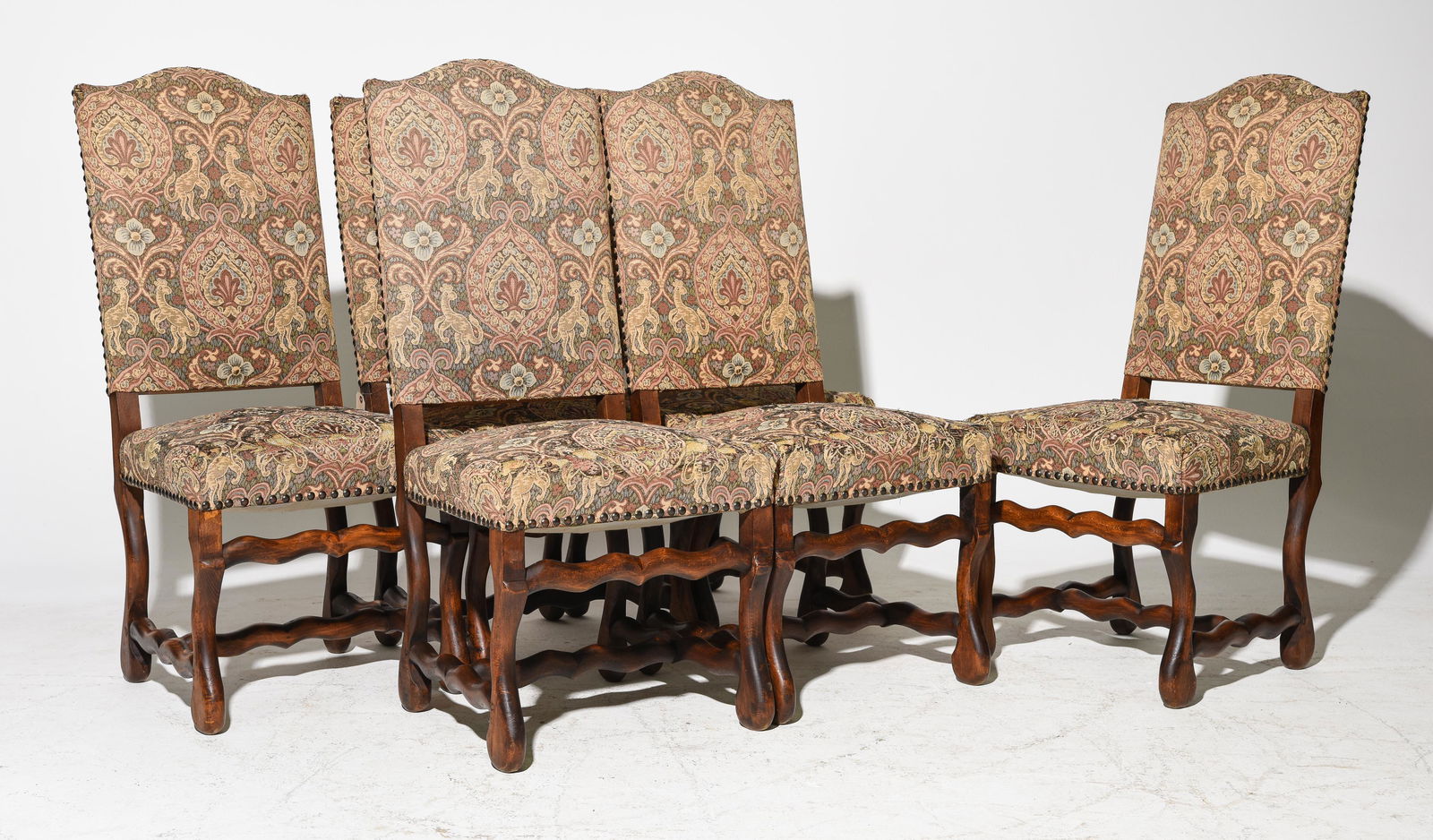 Set of 6 French Mouton Style Dining Chairs (1 of 4)