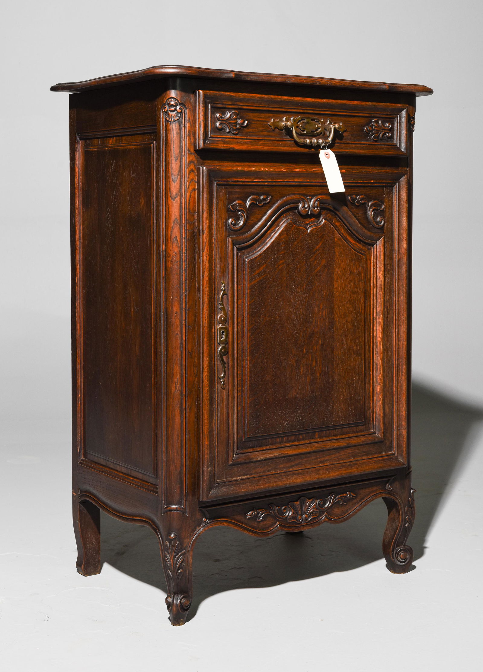 French Regency Style Oak Jam Cabinet (1 of 4)