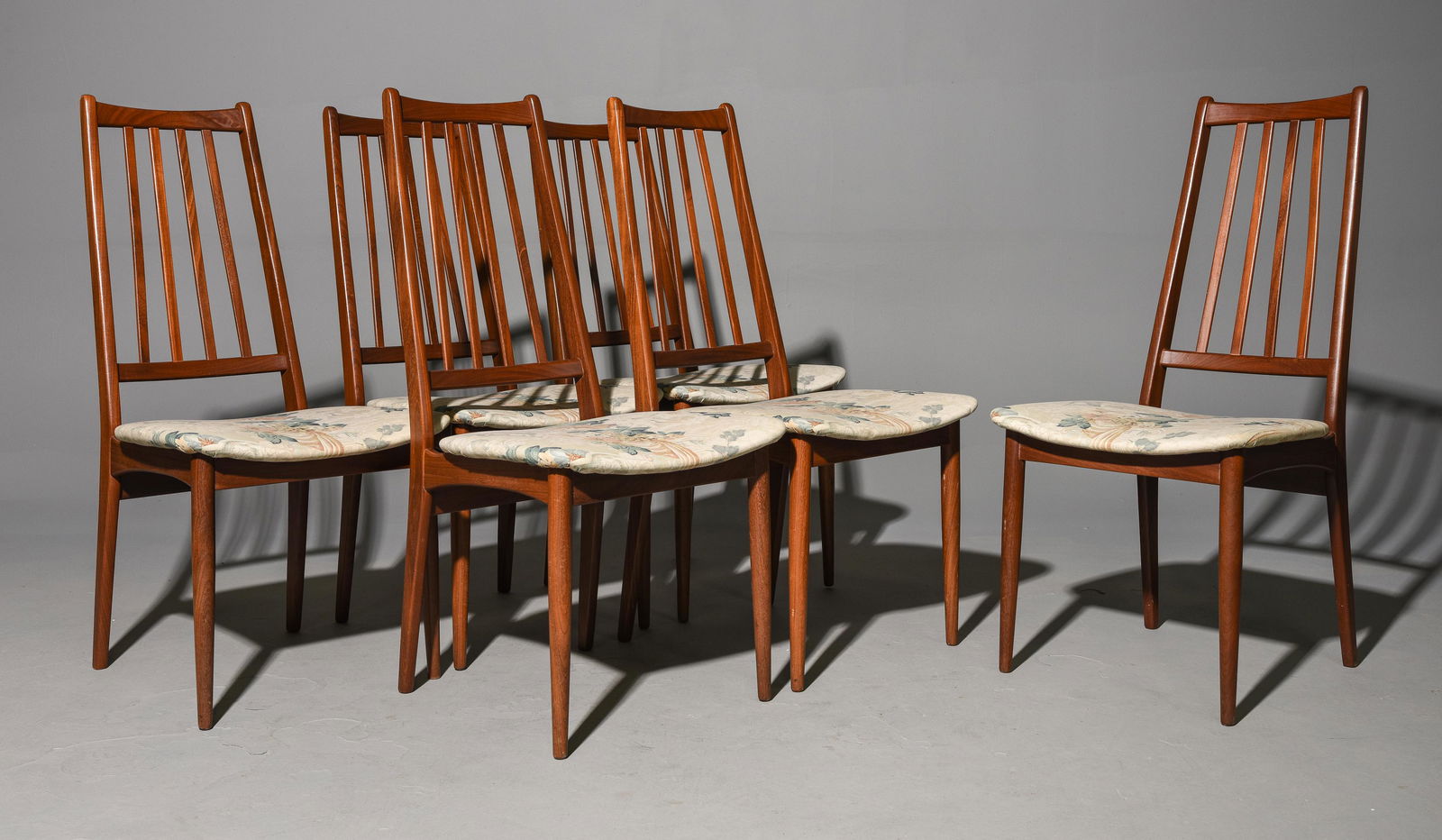 6 Mid Century Modern High Back Dining Chairs (1 of 3)
