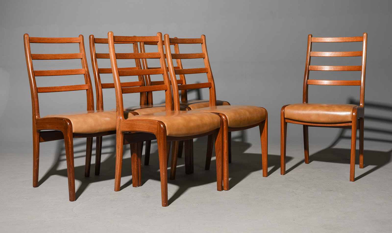 6 Mid Century Ladder Back Dining Chairs G-Plan (1 of 4)