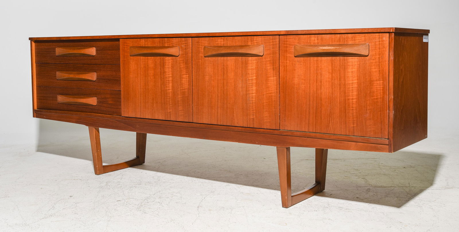 Mid Century Modern Sideboard with Bow Tie Pulls (1 of 4)