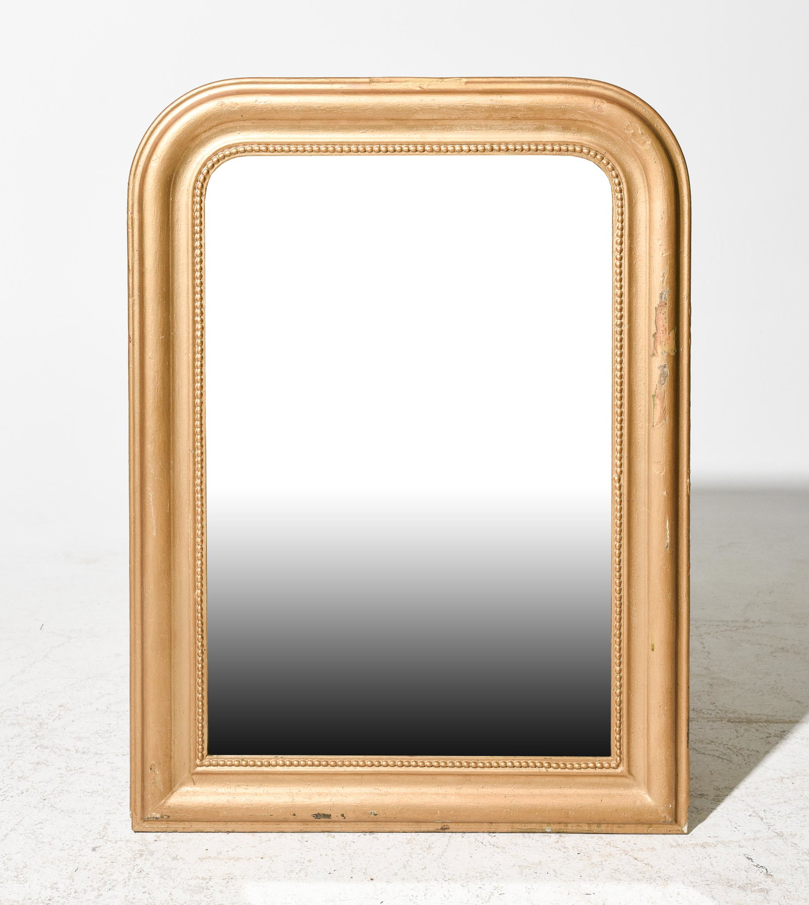 French Louis Philippe Style Gold Gilt Framed Mirror: French Louis Philippe Style Gold Gilt Framed Mirror