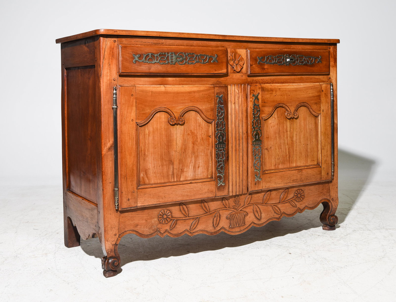 French Regency Style Walnut Buffet / Sideboard (1 of 4)