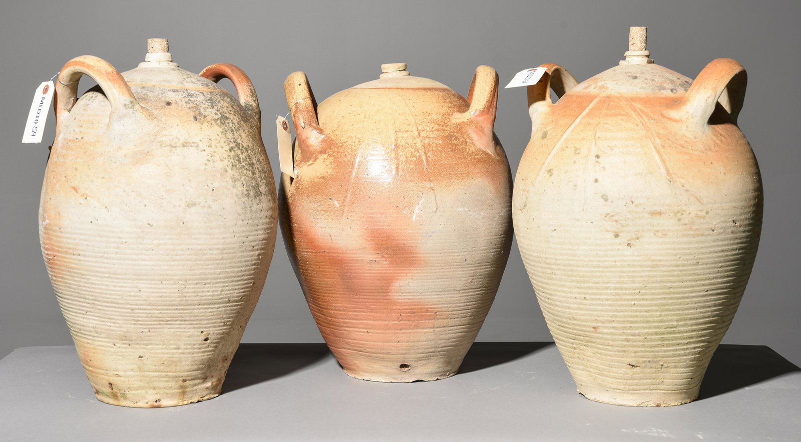 3 Assorted French Terracotta Jugs (1 of 5)