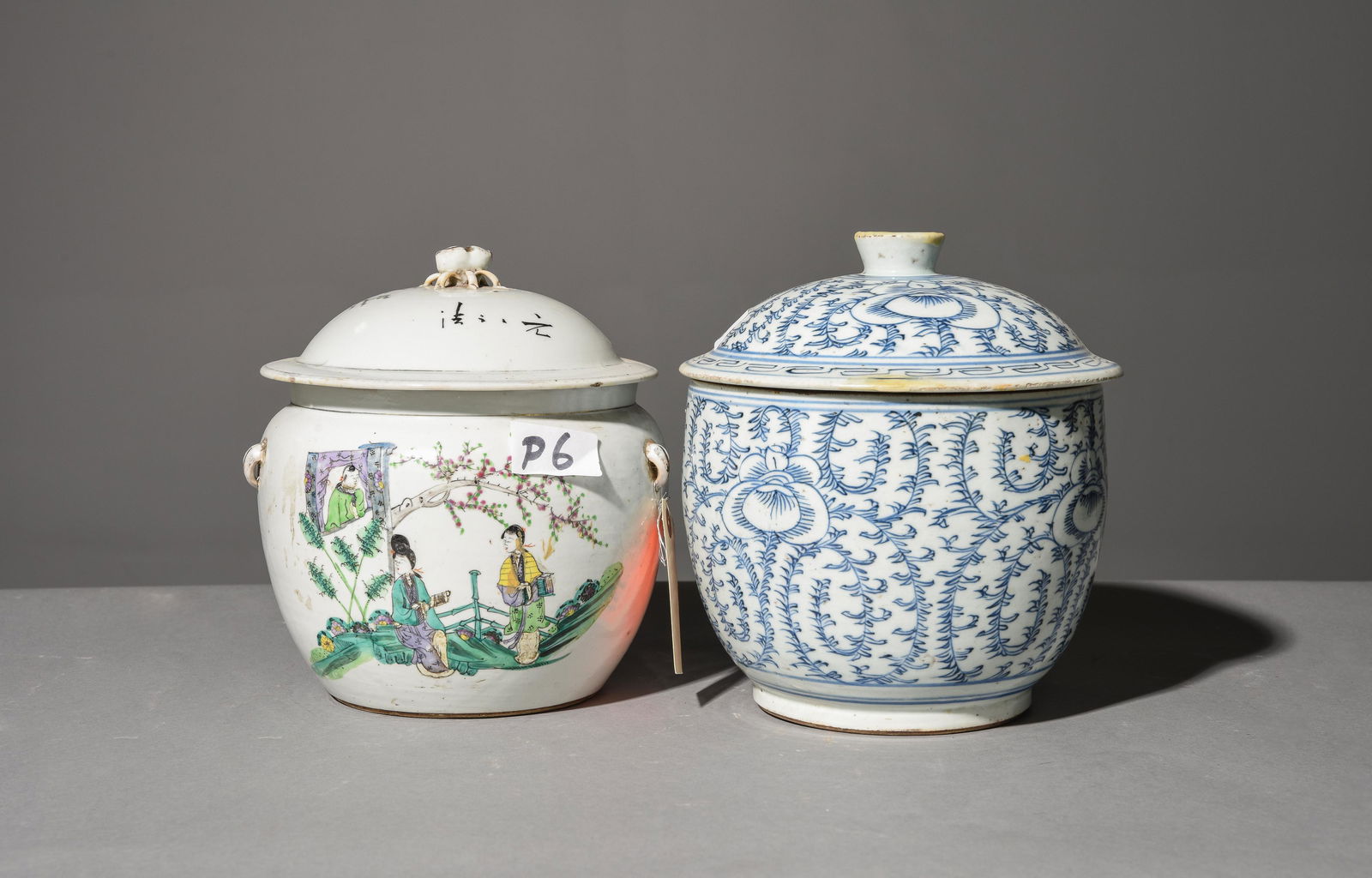 2 Asian Soup Jars with Lids (1 of 6)