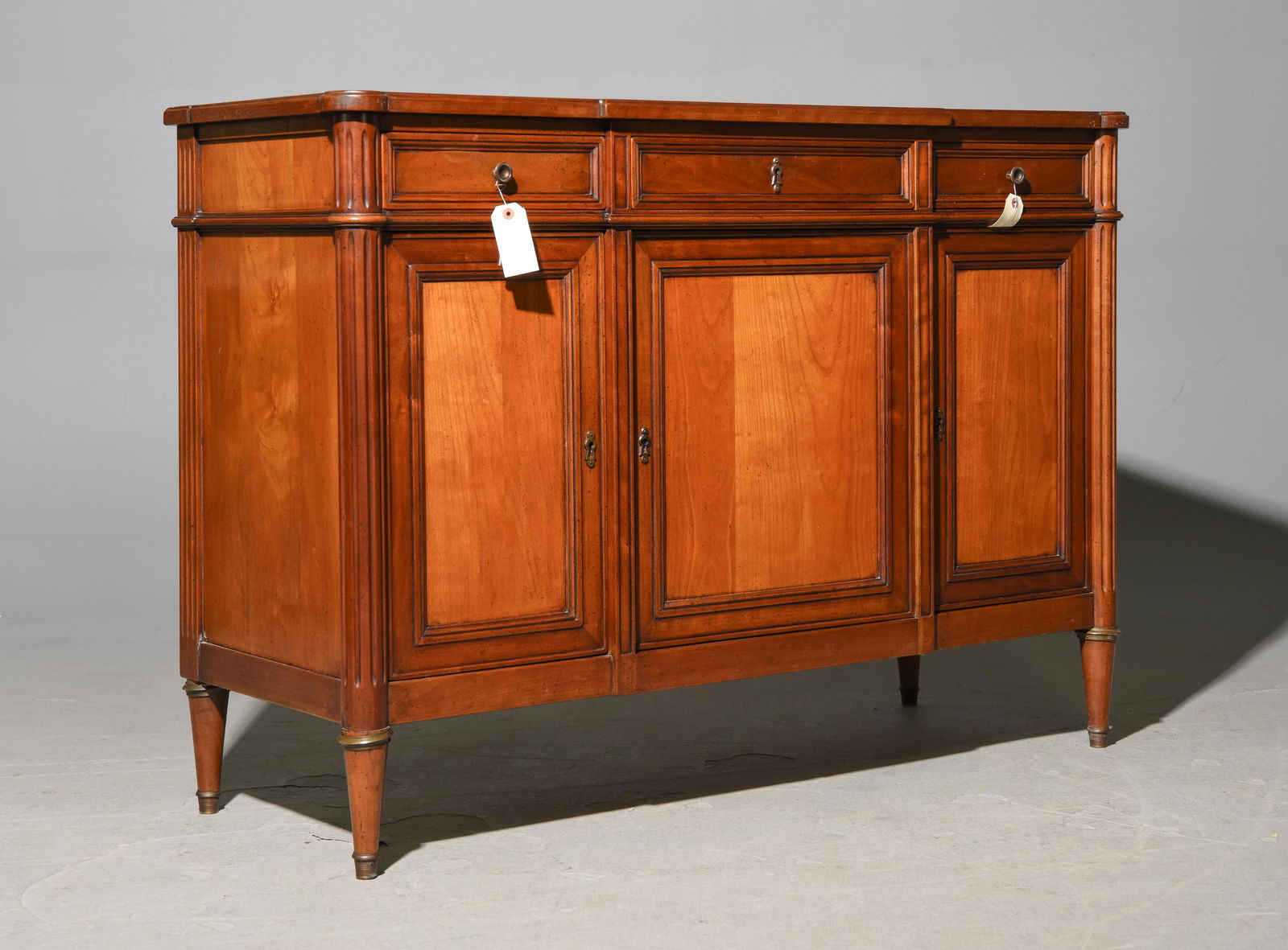 French Louis XVI Style Small Sideboard / Enfilade (1 of 4)
