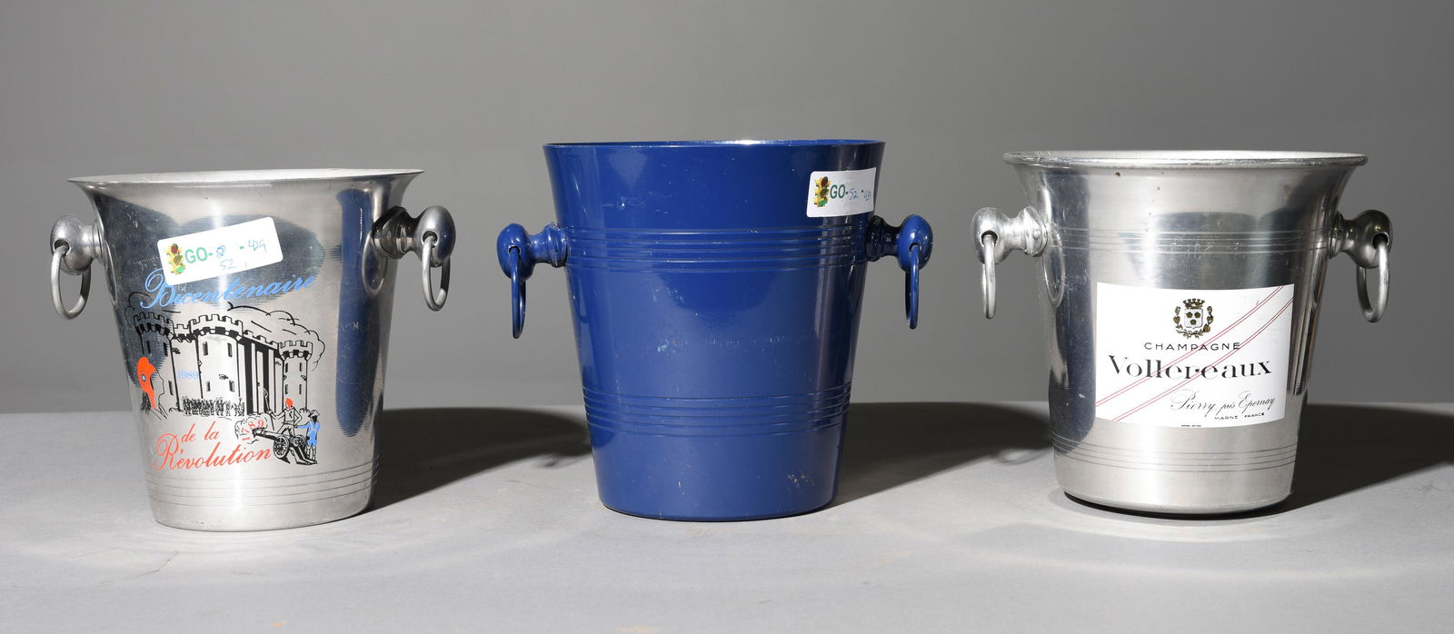 3 Assorted Champagne Buckets (1 of 5)