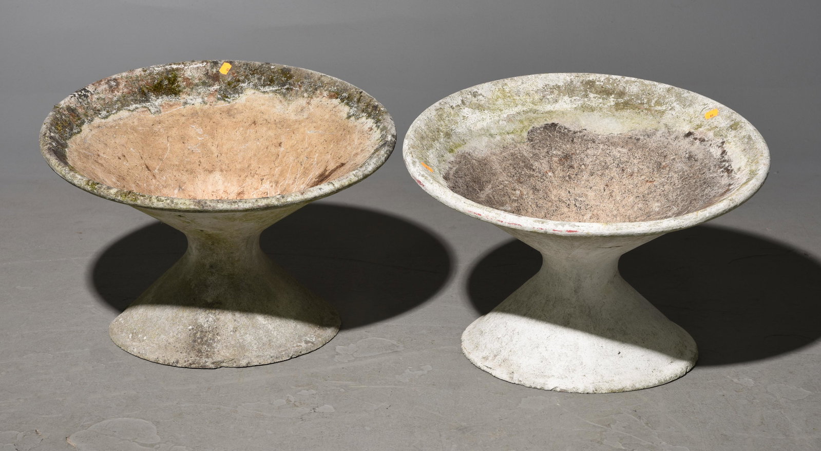 Willy Guhl (1915-2004) - 2 Off Kilter Planters: Willy Guhl (1915-2004) - 2 Off Kilter Planters