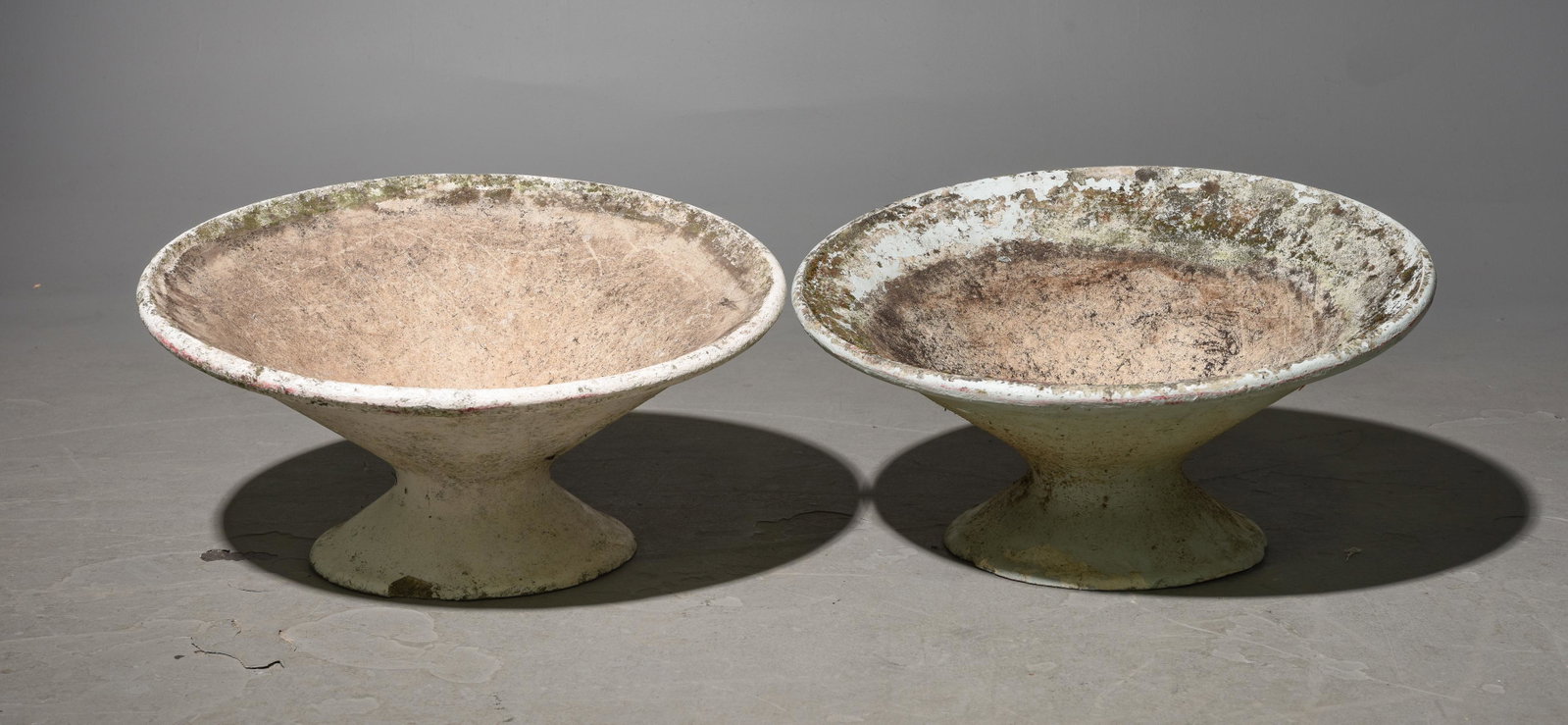 Willy Guhl (1915-2004) - 2 Off Kilter Planters: Willy Guhl (1915-2004) - 2 Off Kilter Planters