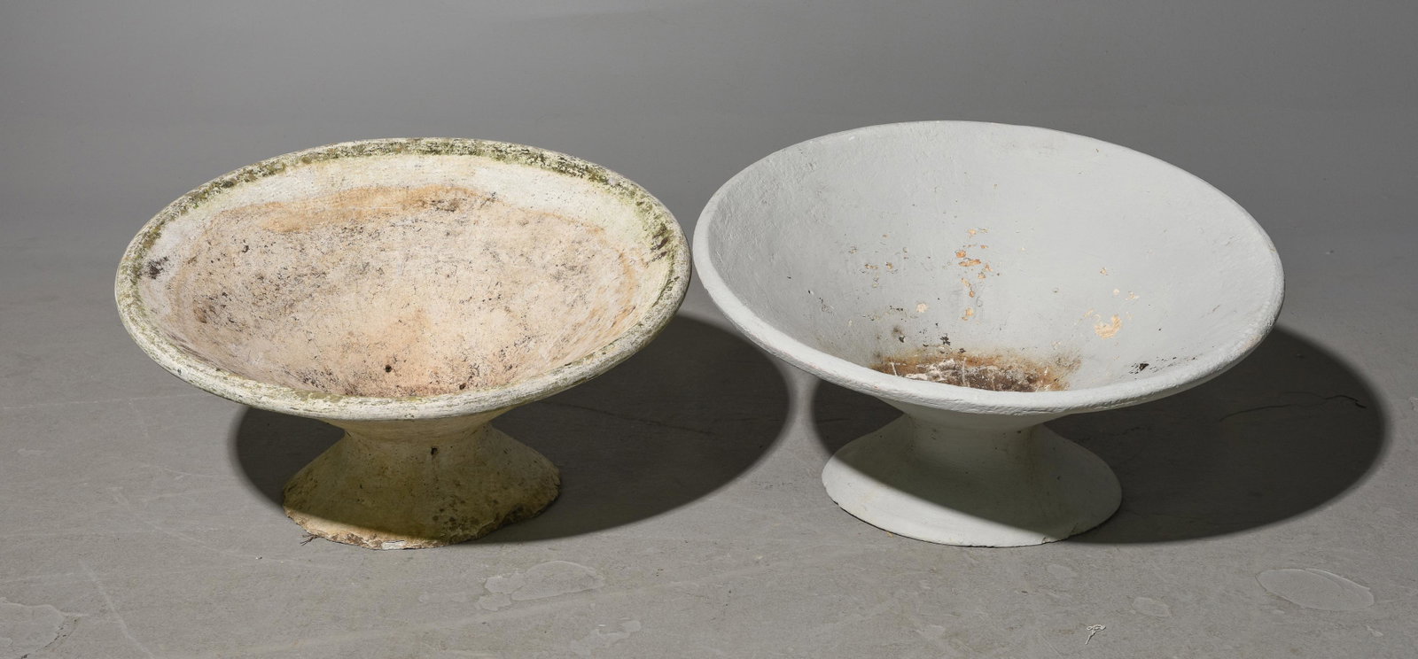 Willy Guhl (1915-2004) - 2 Off Kilter Planters: Willy Guhl (1915-2004) - 2 Off Kilter Planters