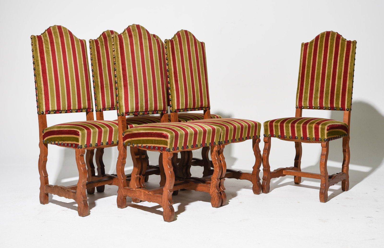 Set of 6 French Dining Chairs - Seat height is 20 inches (1 of 5)