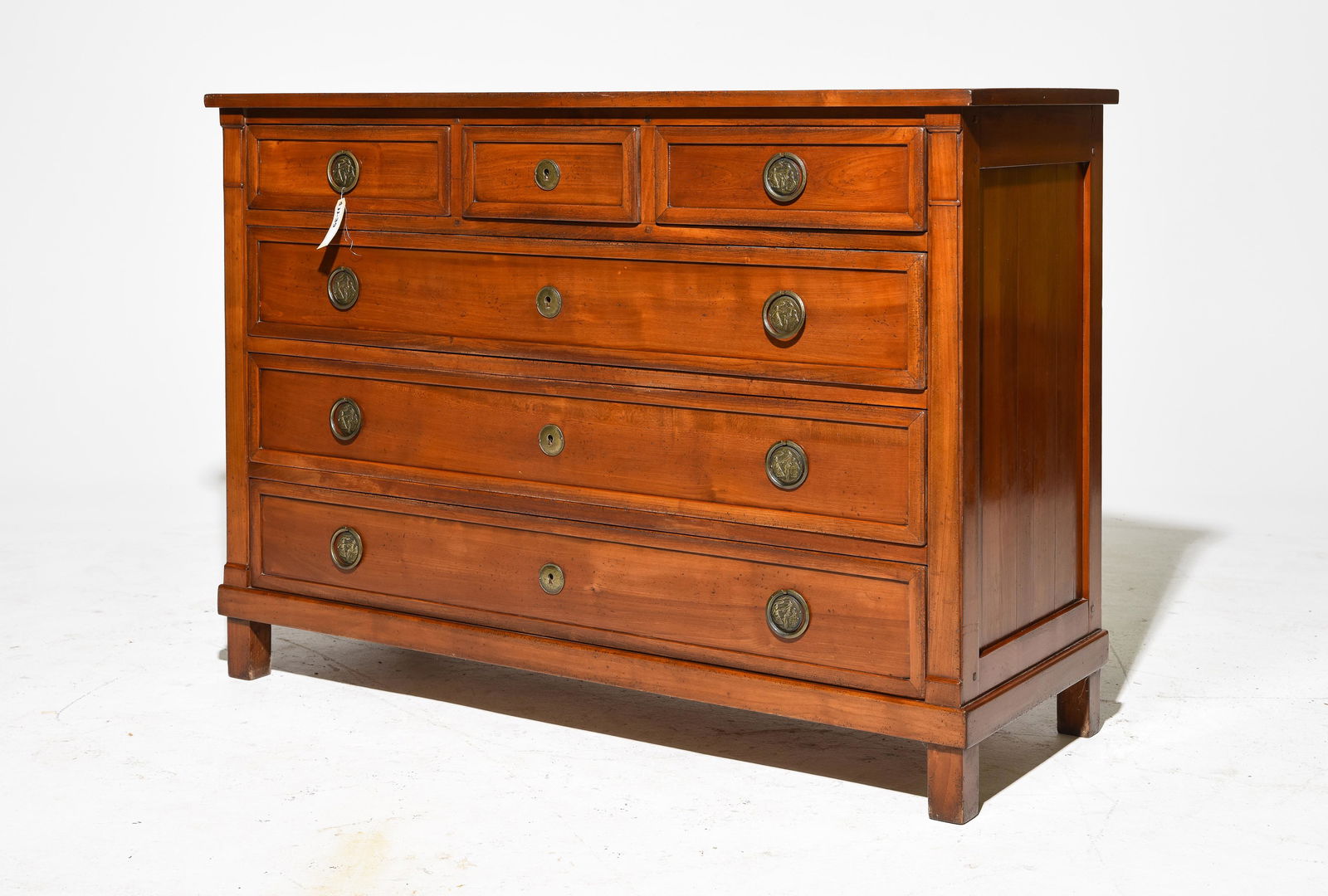 French Mahogany 6 Drawer Chest / Commode (1 of 6)