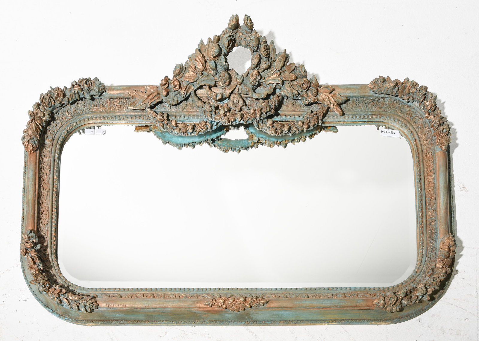 French Style Painted Framed Mirror (1 of 3)