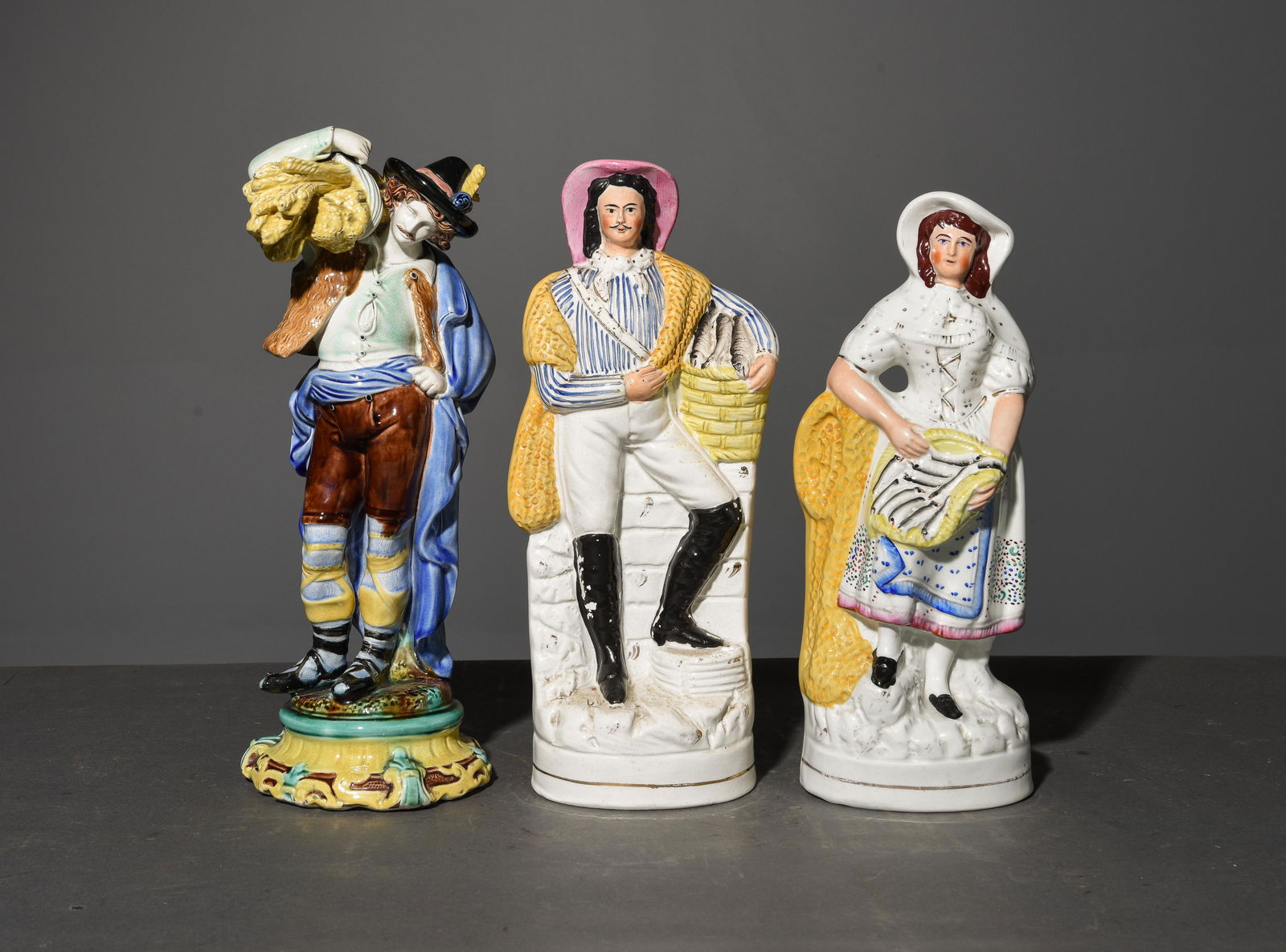 3 Staffordshire Figures (1 of 5)