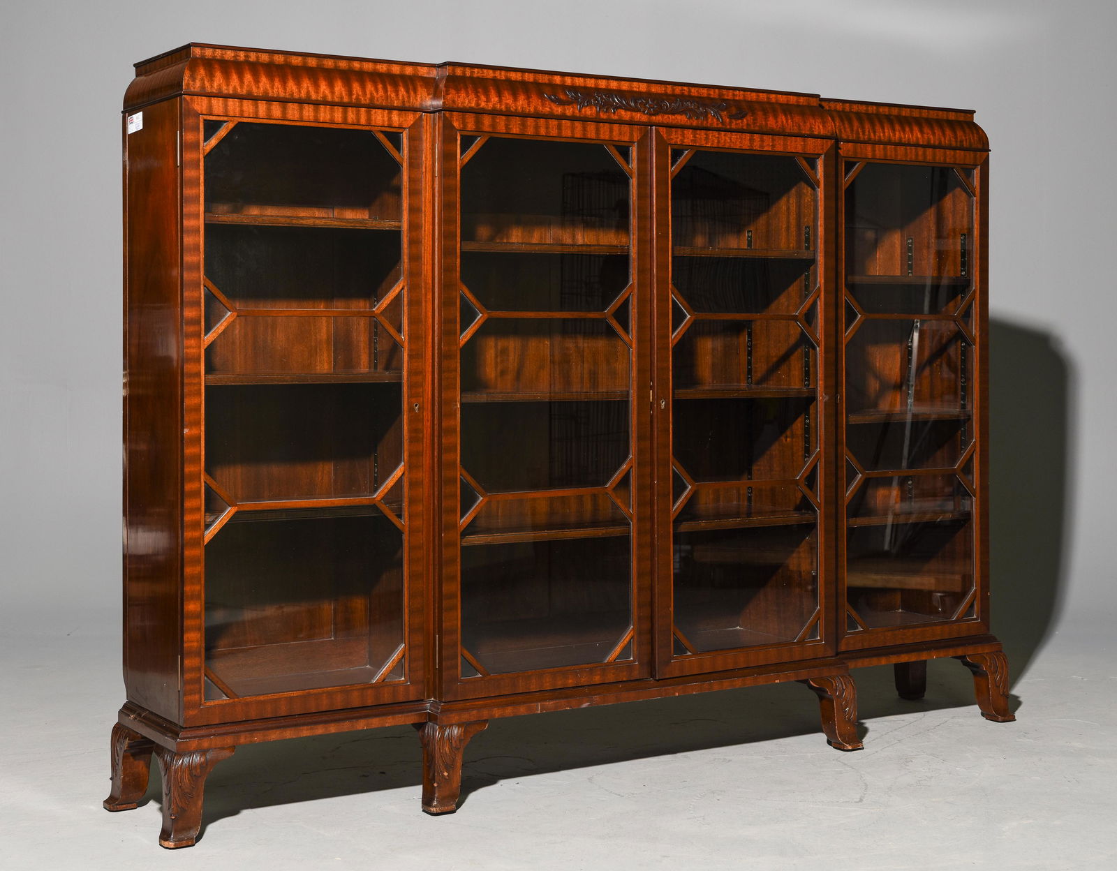 Wylie & Lochhead British Mahogany Bookcase (1 of 5)