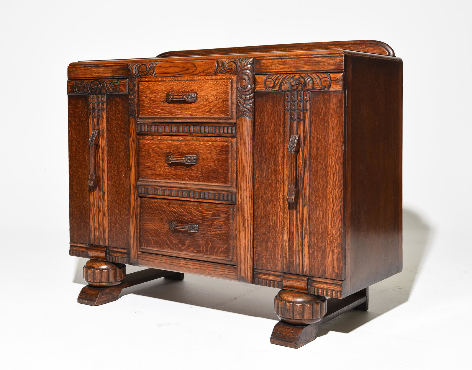 British Oak Sideboard / Buffet (1 of 6)