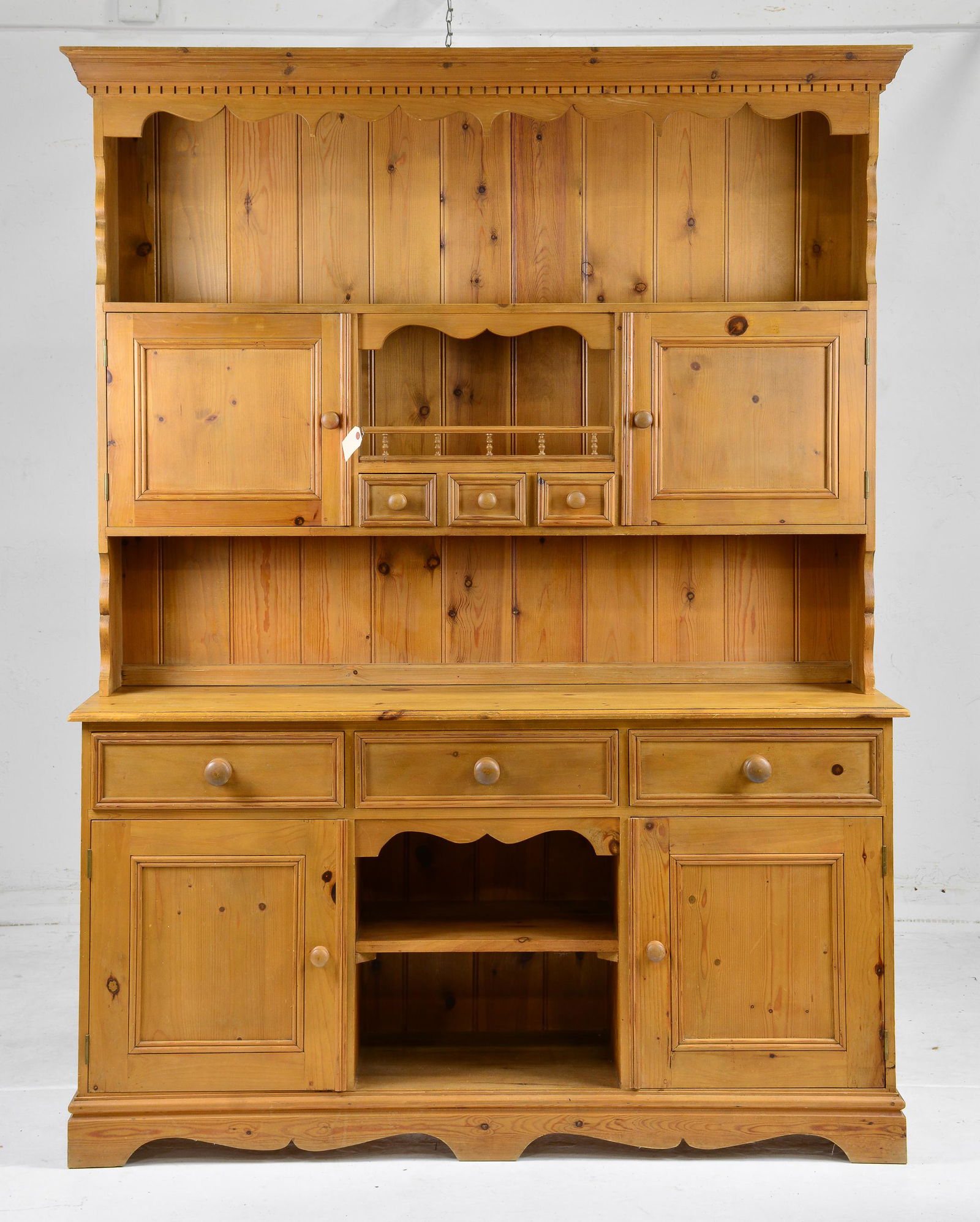 British Pine Dresser / Cupboard (1 of 4)