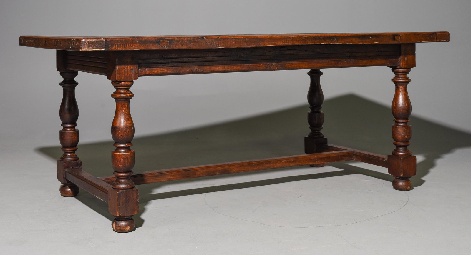 French Solid Oak Farmhouse Table (1 of 5)