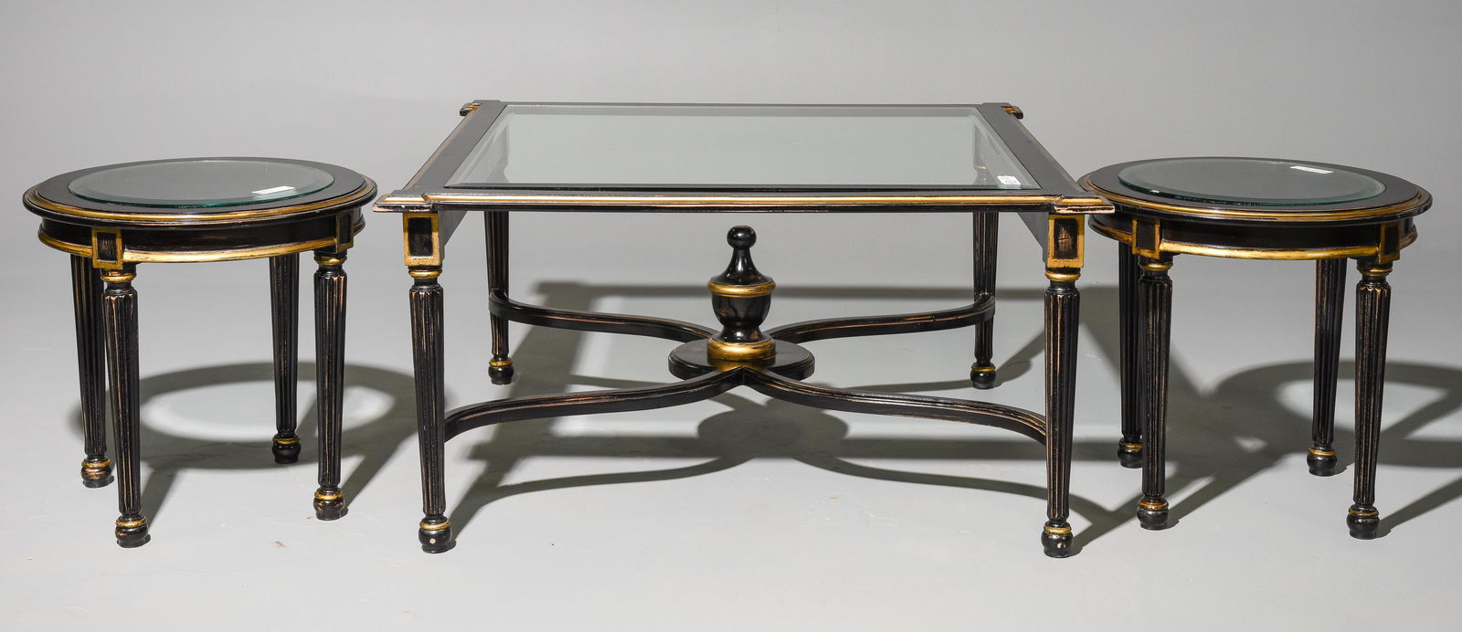 Louis XVI Style Coffee Table & 2 End Tables (1 of 4)
