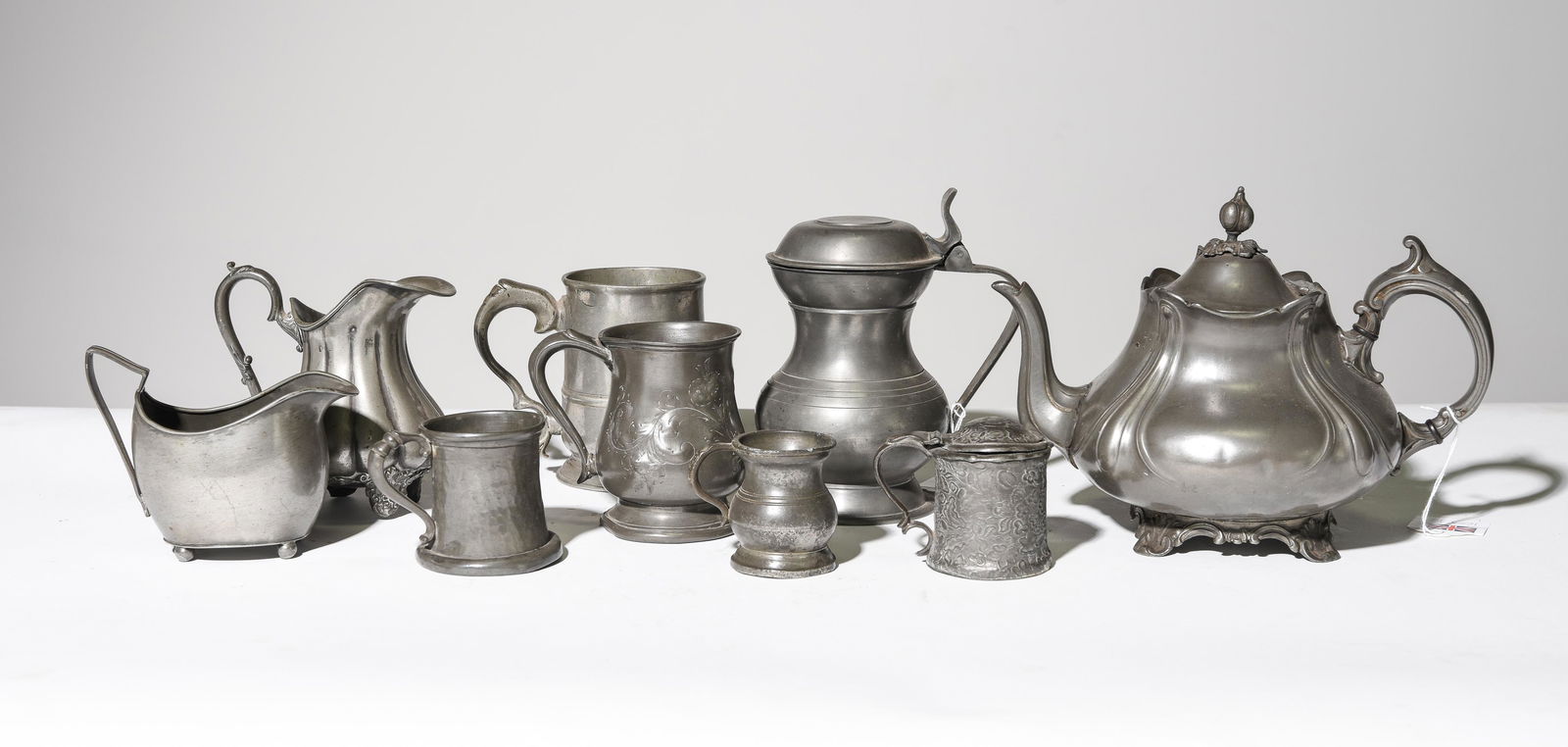 9pcs Assorted Pewter (1 of 7)