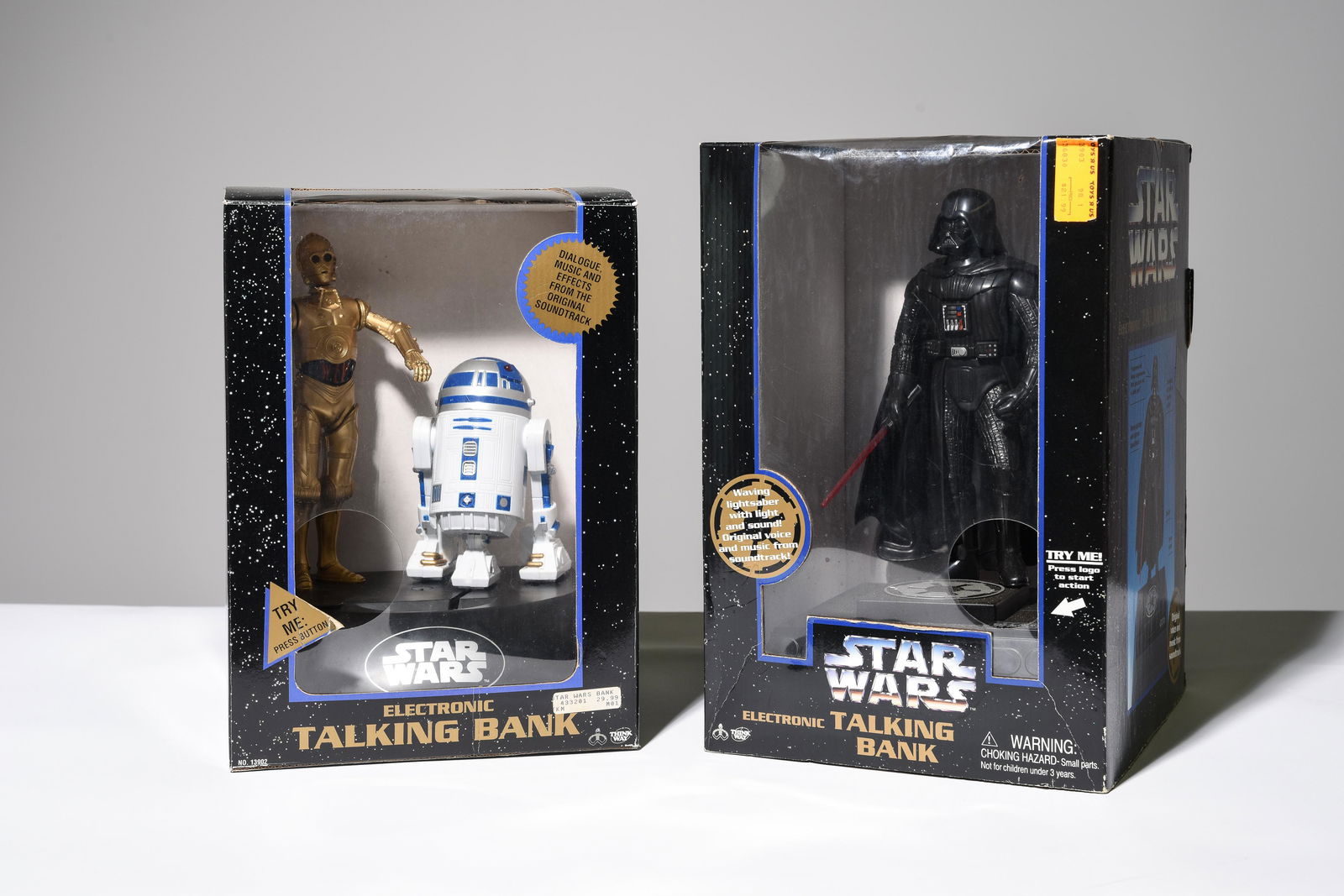 2 Star Wars Talking Banks in Original Boxes (1 of 4)