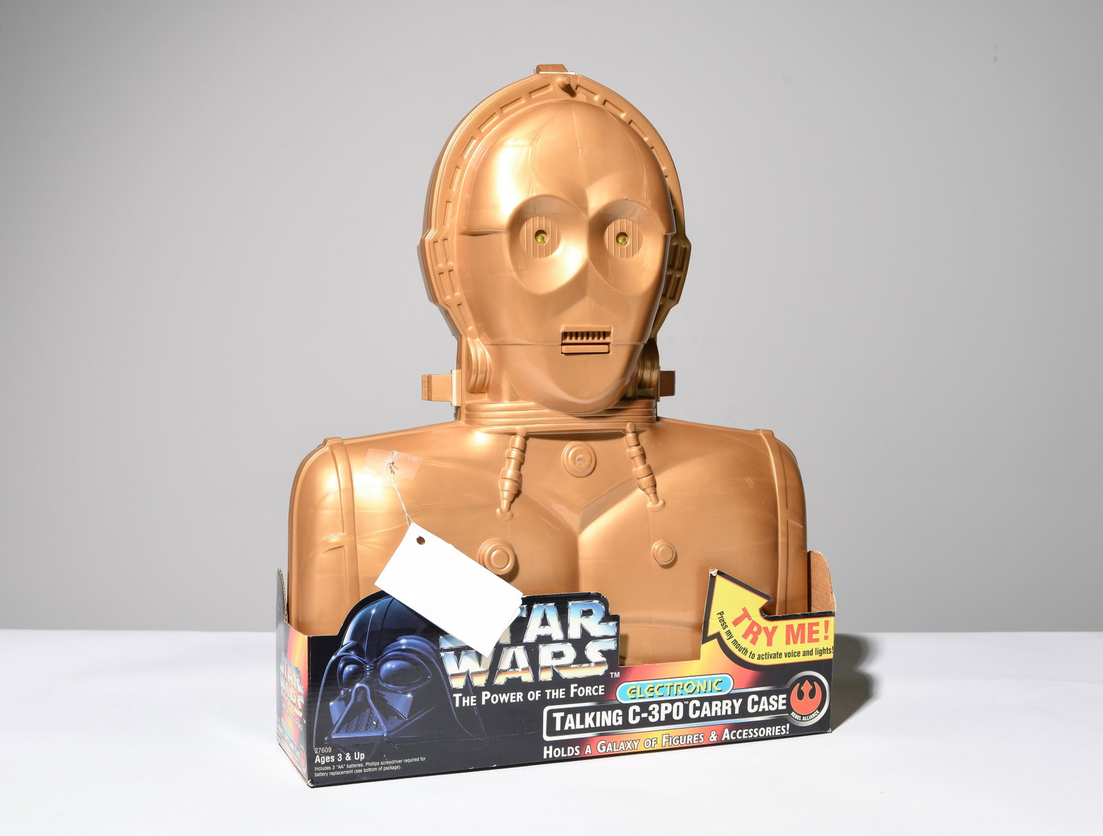 C-3PO Talking Figure Case with 12 Figures Inside: C-3PO Talking Figure Case with 12 Figures Inside c.1996