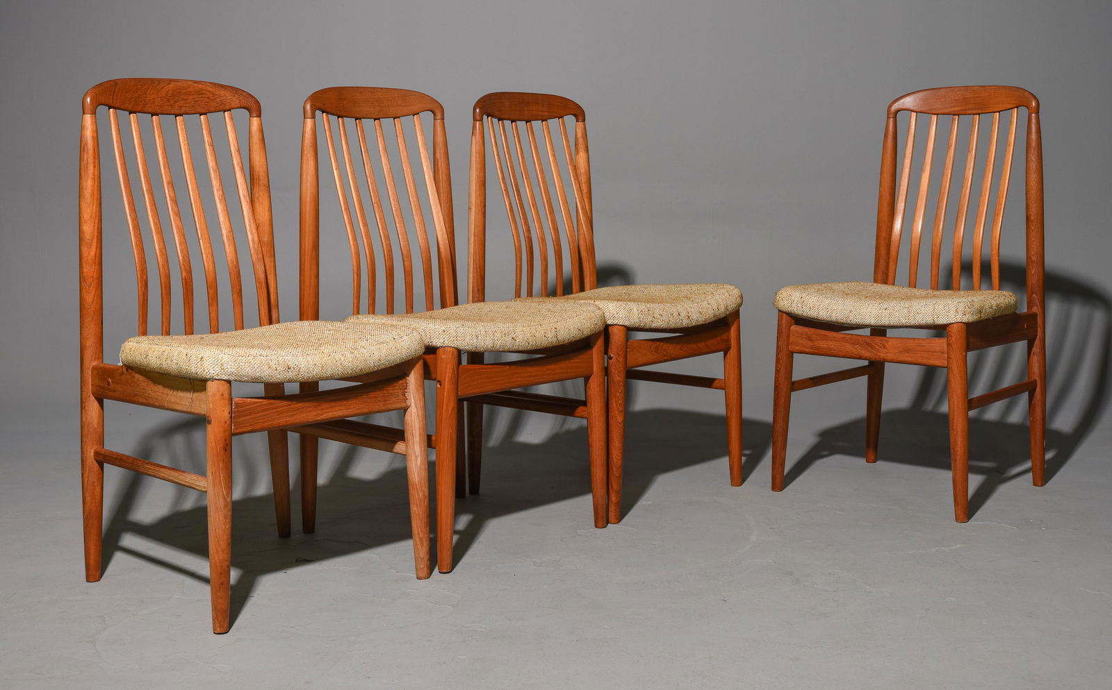 4 Danish Modern Style Dining Chairs - Benny Linden (1 of 4)