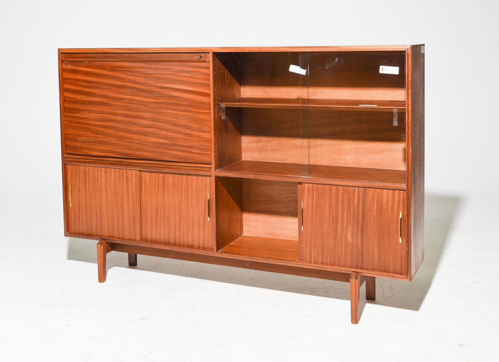 Mid Century Modern Bookcase / Desk (1 of 8)
