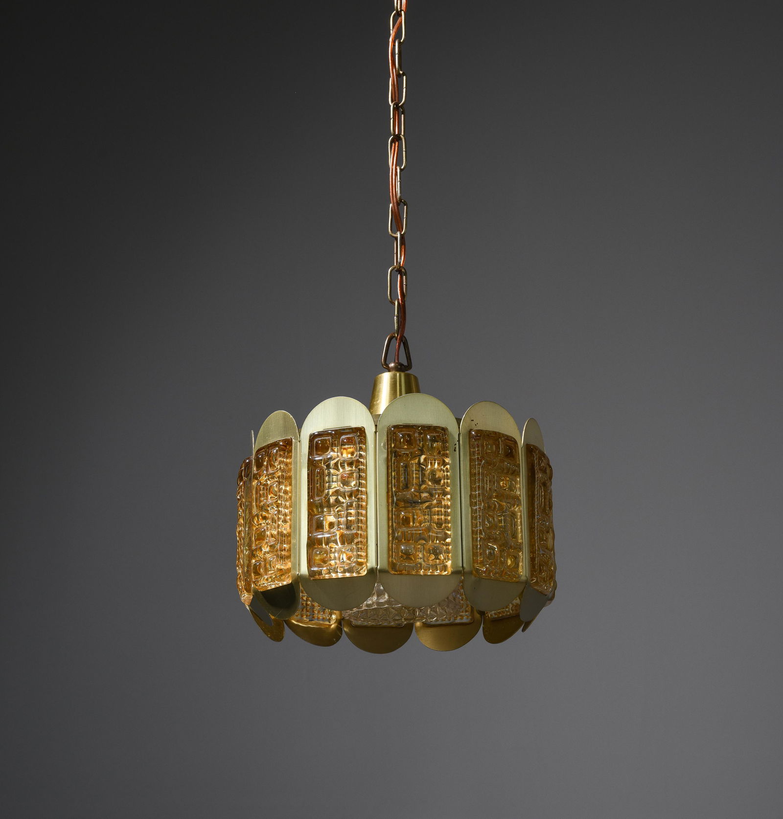 Vintage Vitrika Danish Pendant Chandelier #1 (1 of 3)
