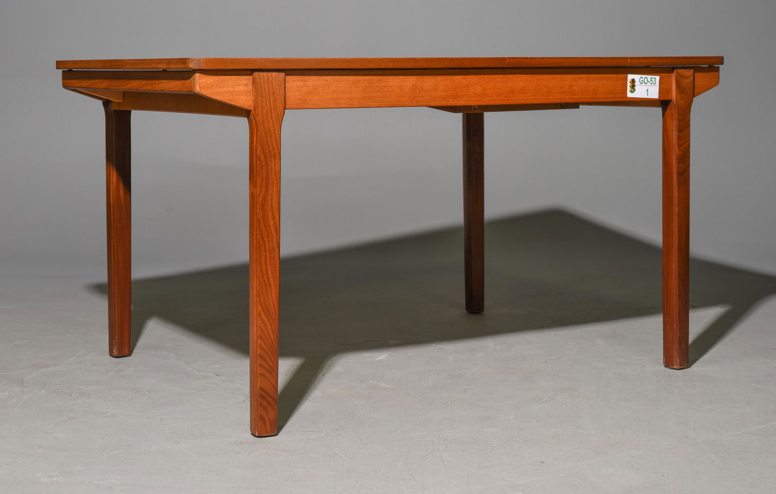 Mid Century Modern DOUBLE LEAF Teak Table - Nathan (1 of 4)