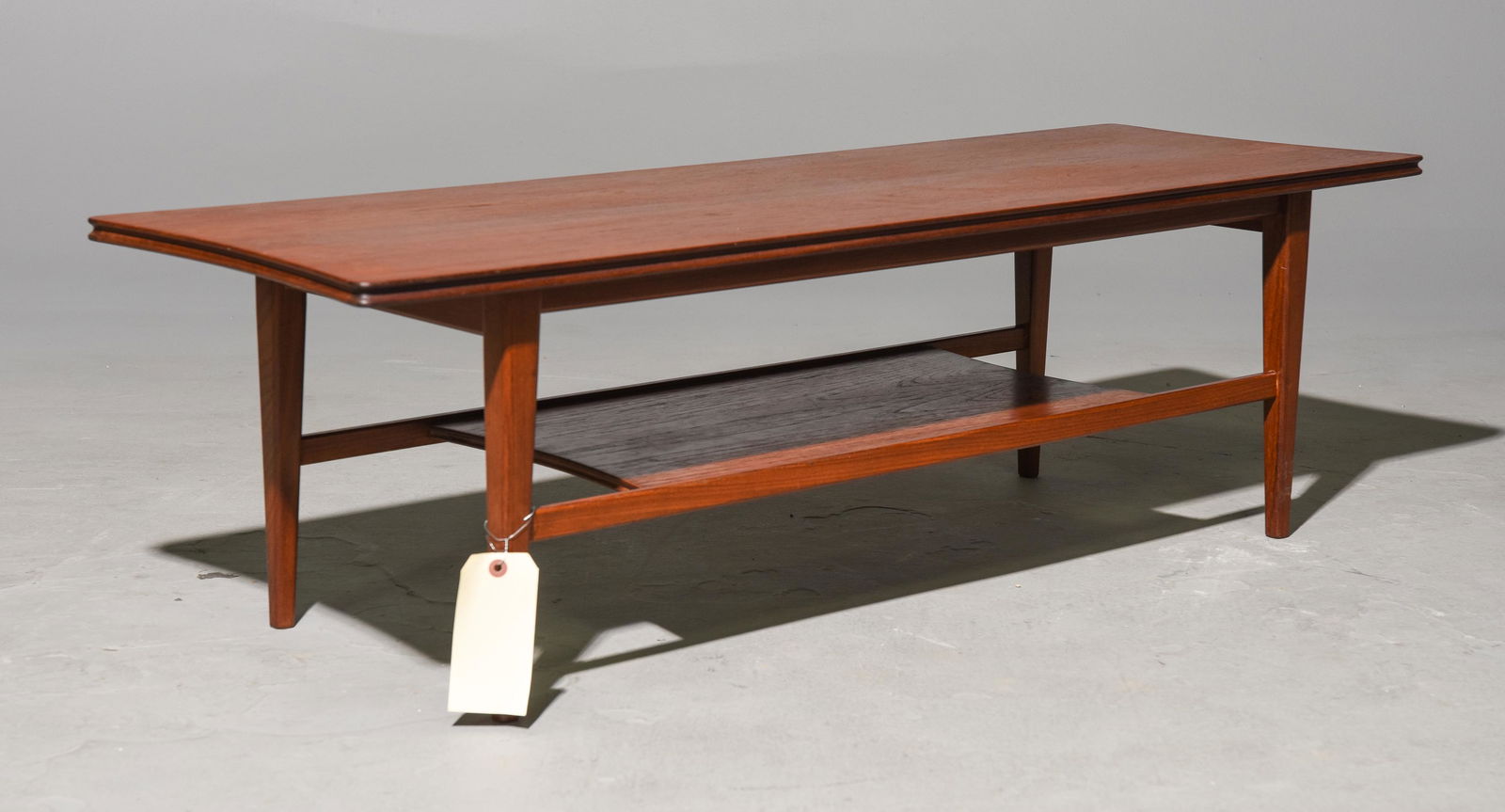 Mid Century Modern Coffee Table with Shelf (1 of 2)