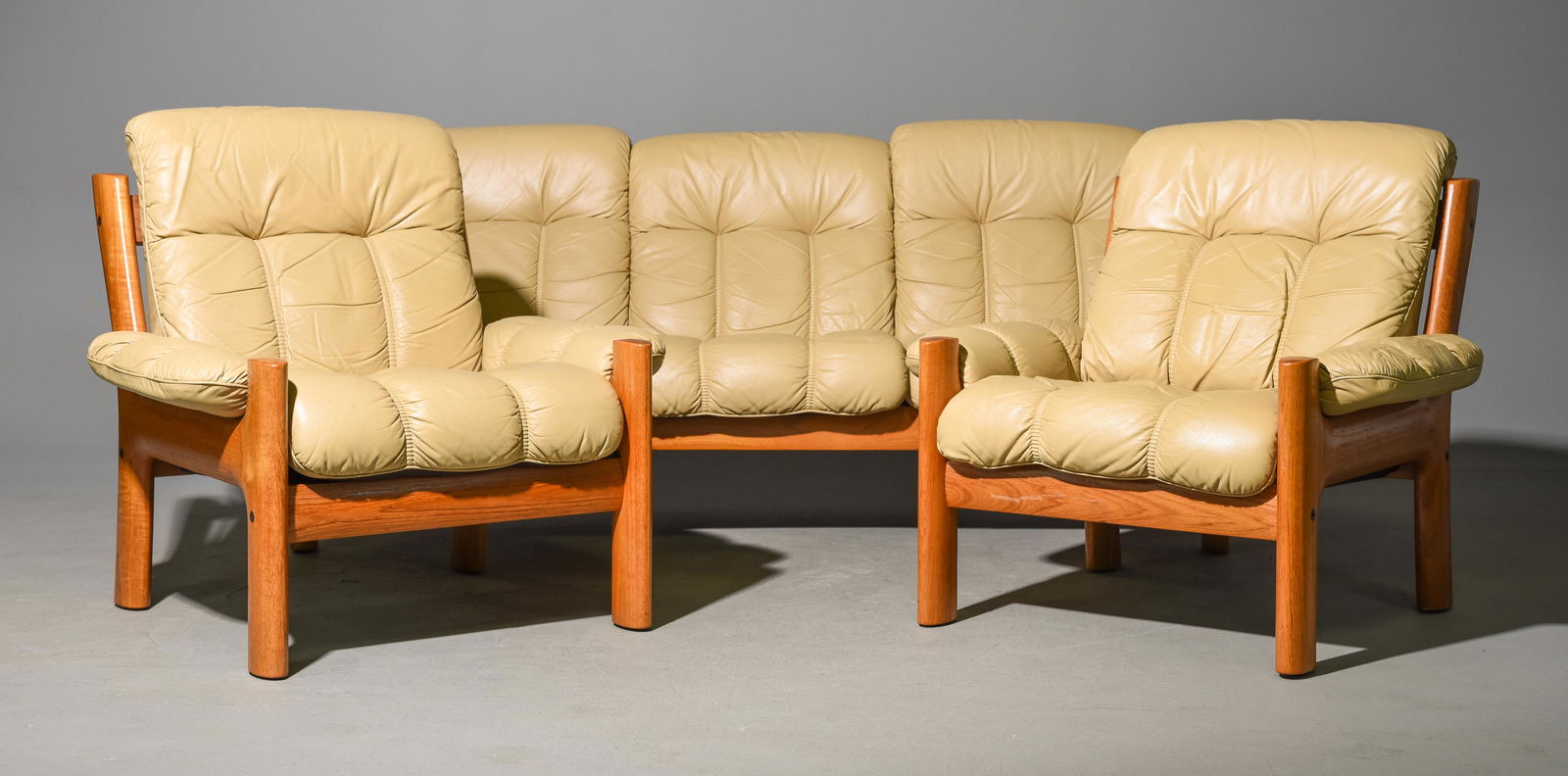 Ekornes Mid Century Modern 3 Piece Sofa Set (1 of 7)