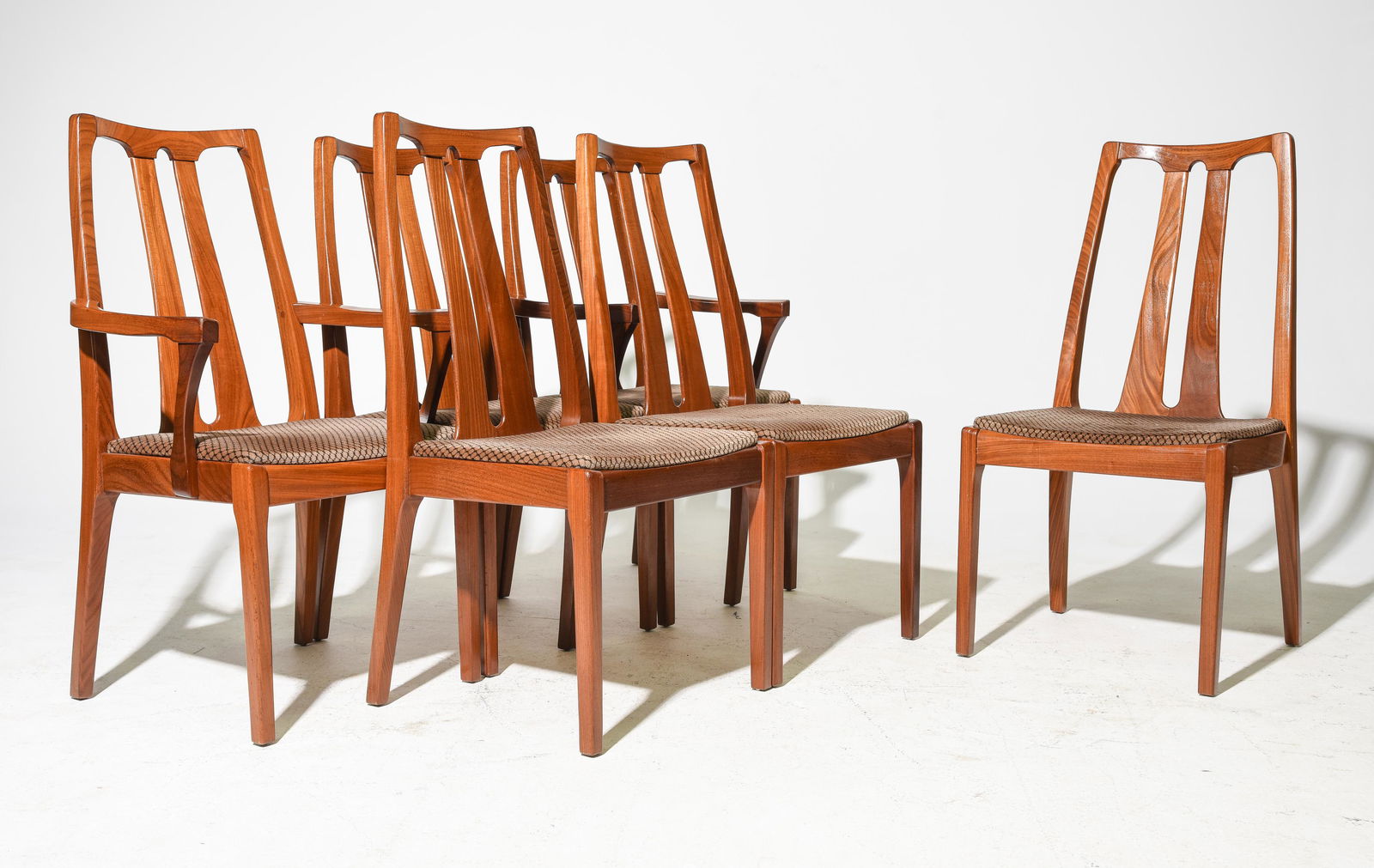 6 Mid Century Modern High Back Dining Chairs By Nathan (1 of 4)