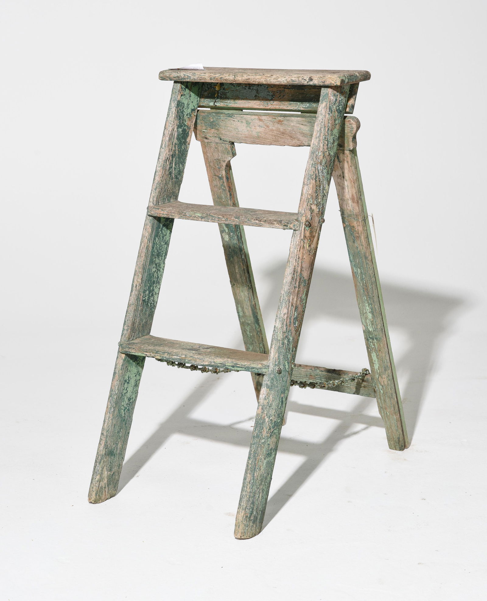 Rustic Painted Small Ladder (1 of 3)