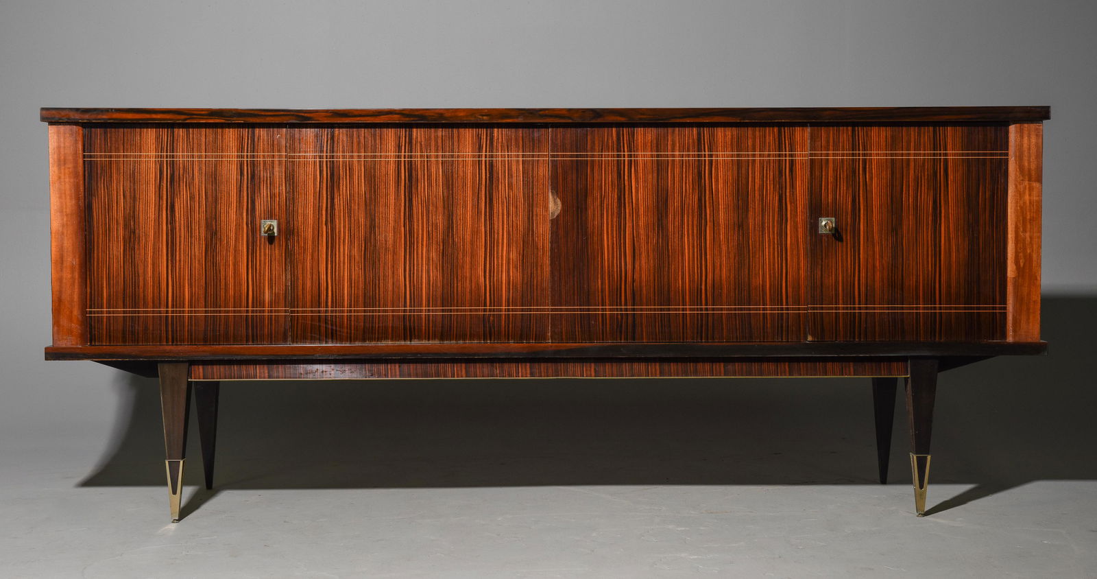 French Mid Century Style Sideboard, Table & 6 Chairs (1 of 12)