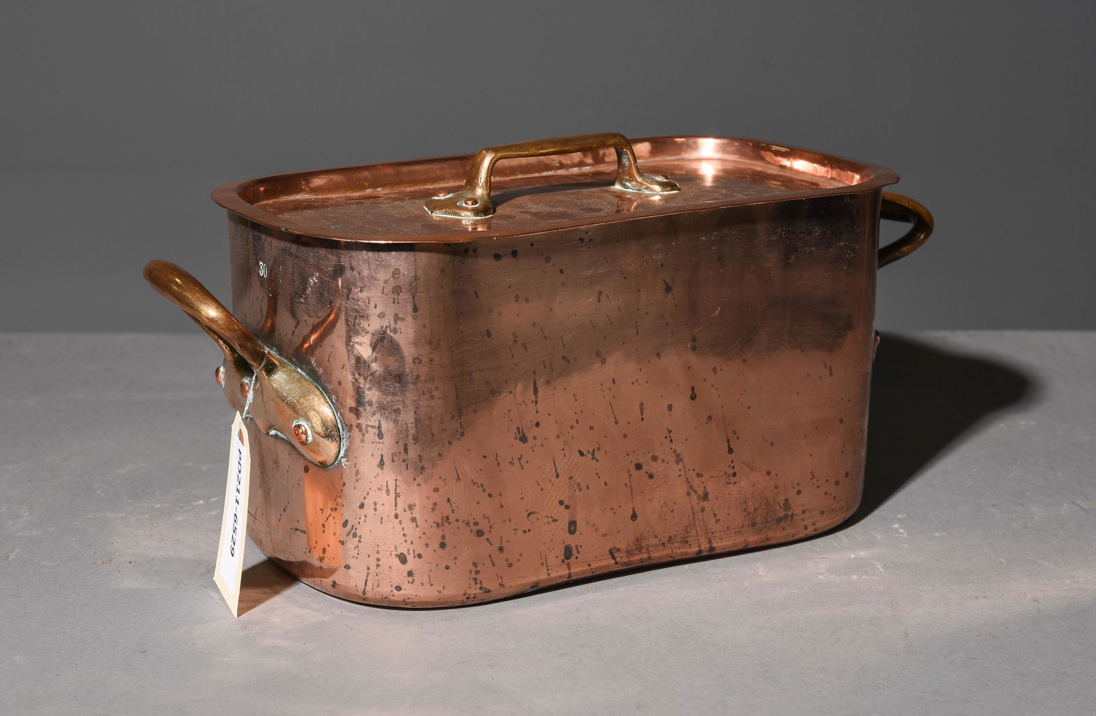 French Polished Copper Daubiere / Roaster (1 of 4)