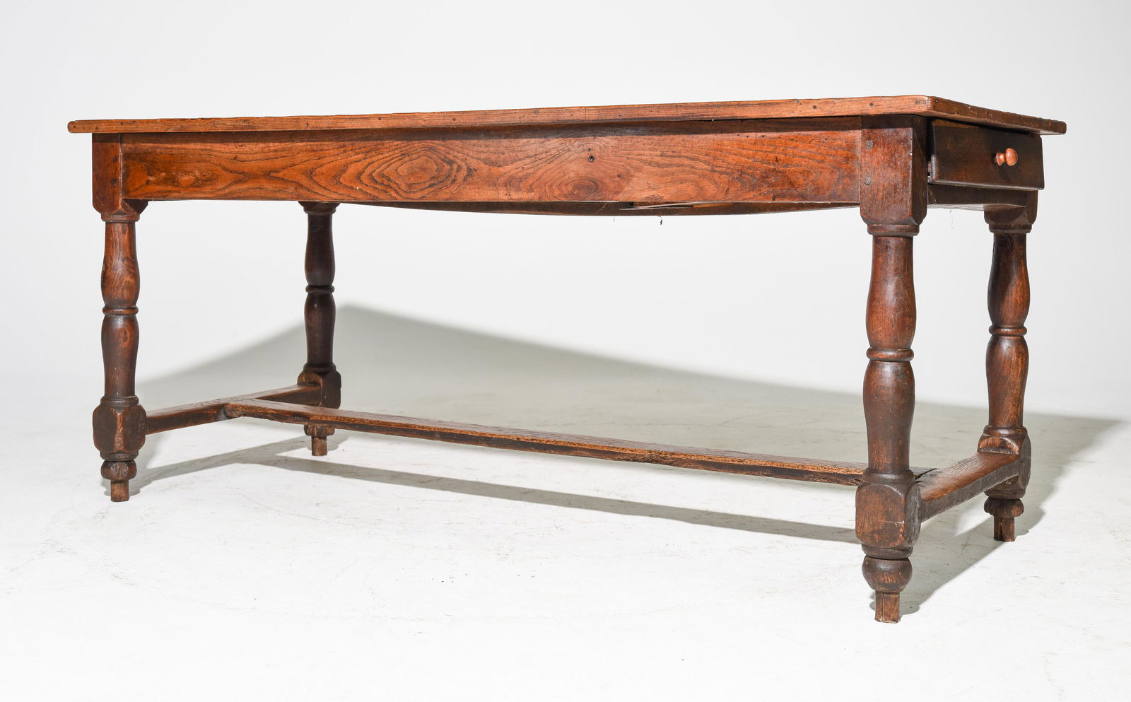 French Rustic Farmhouse Oak Table c.1890's-1910 (1 of 3)