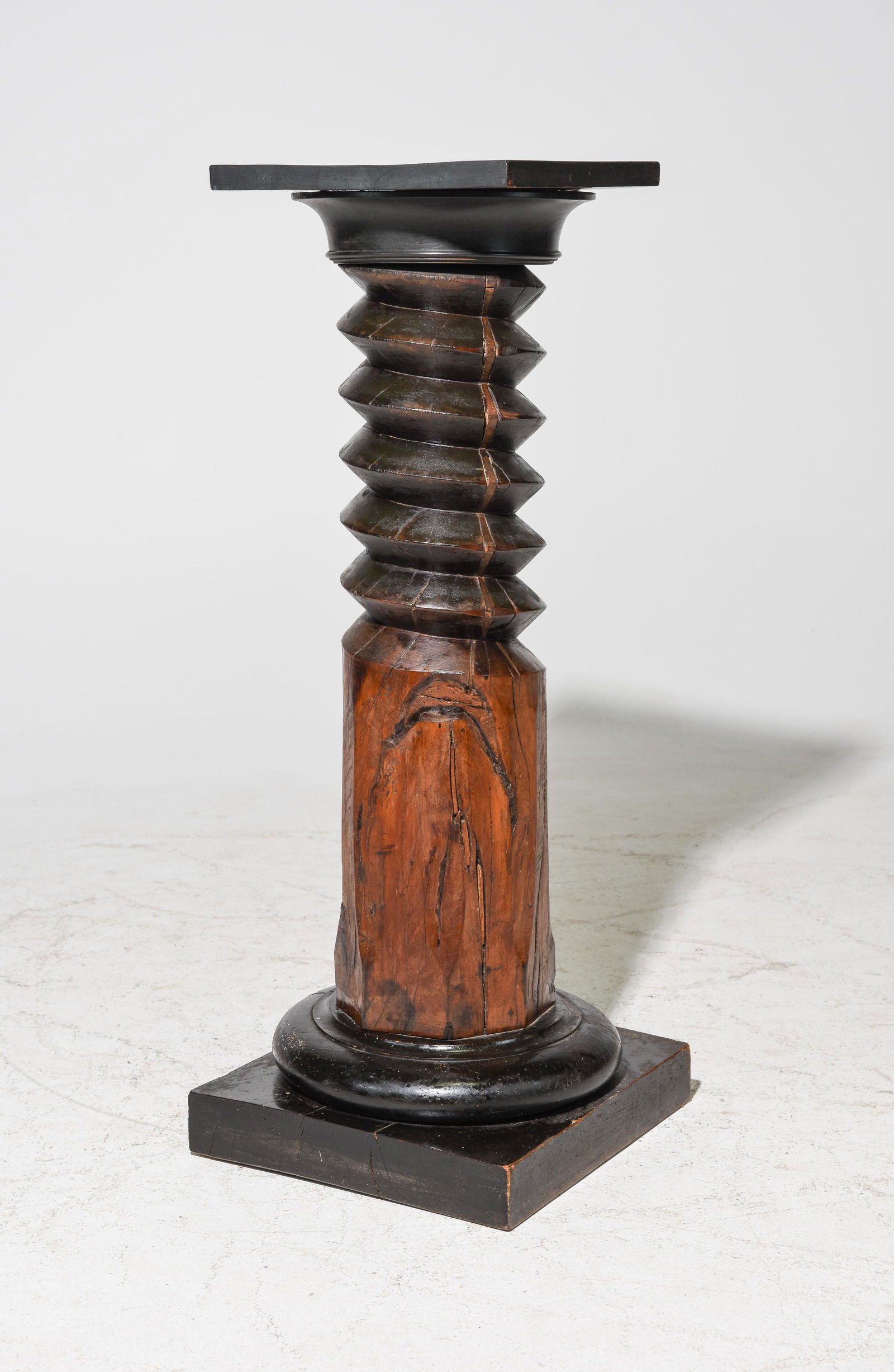 Large Corkscrew Pedestal / Plant Stand (1 of 3)