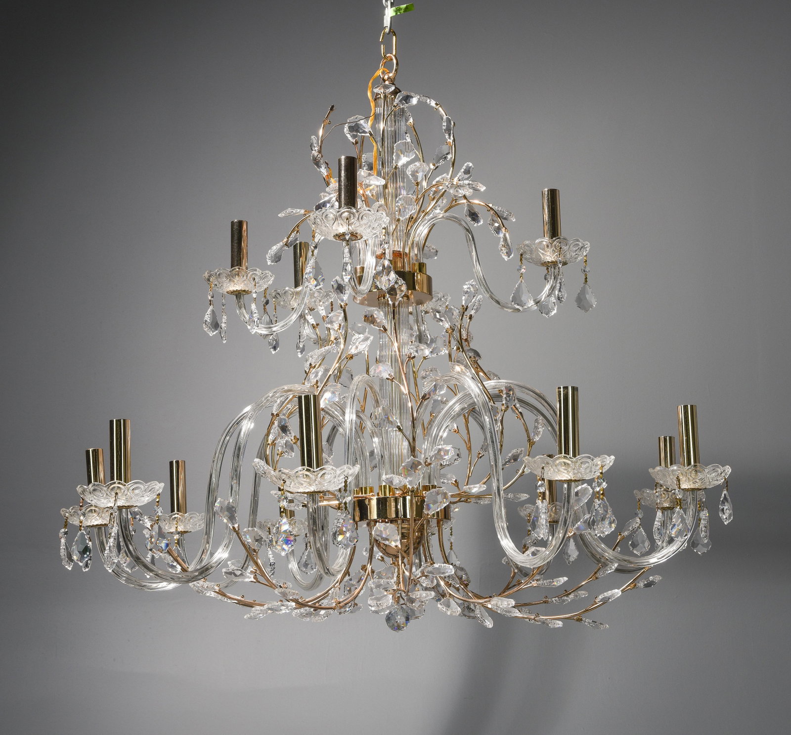Italian Style Large Elegant 15 Light Chandelier #2: Italian Style Large Elegant 15 Light Chandelier