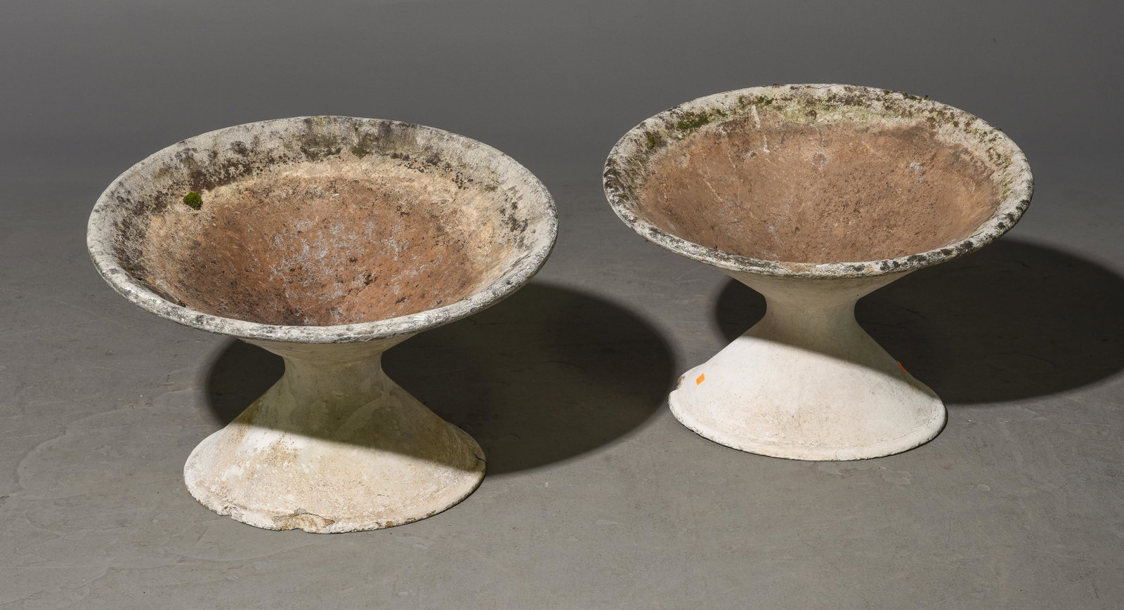 Willy Guhl (1915-2004) - 2 Off Kilter Planters: Willy Guhl (1915-2004) - 2 Off Kilter Planters