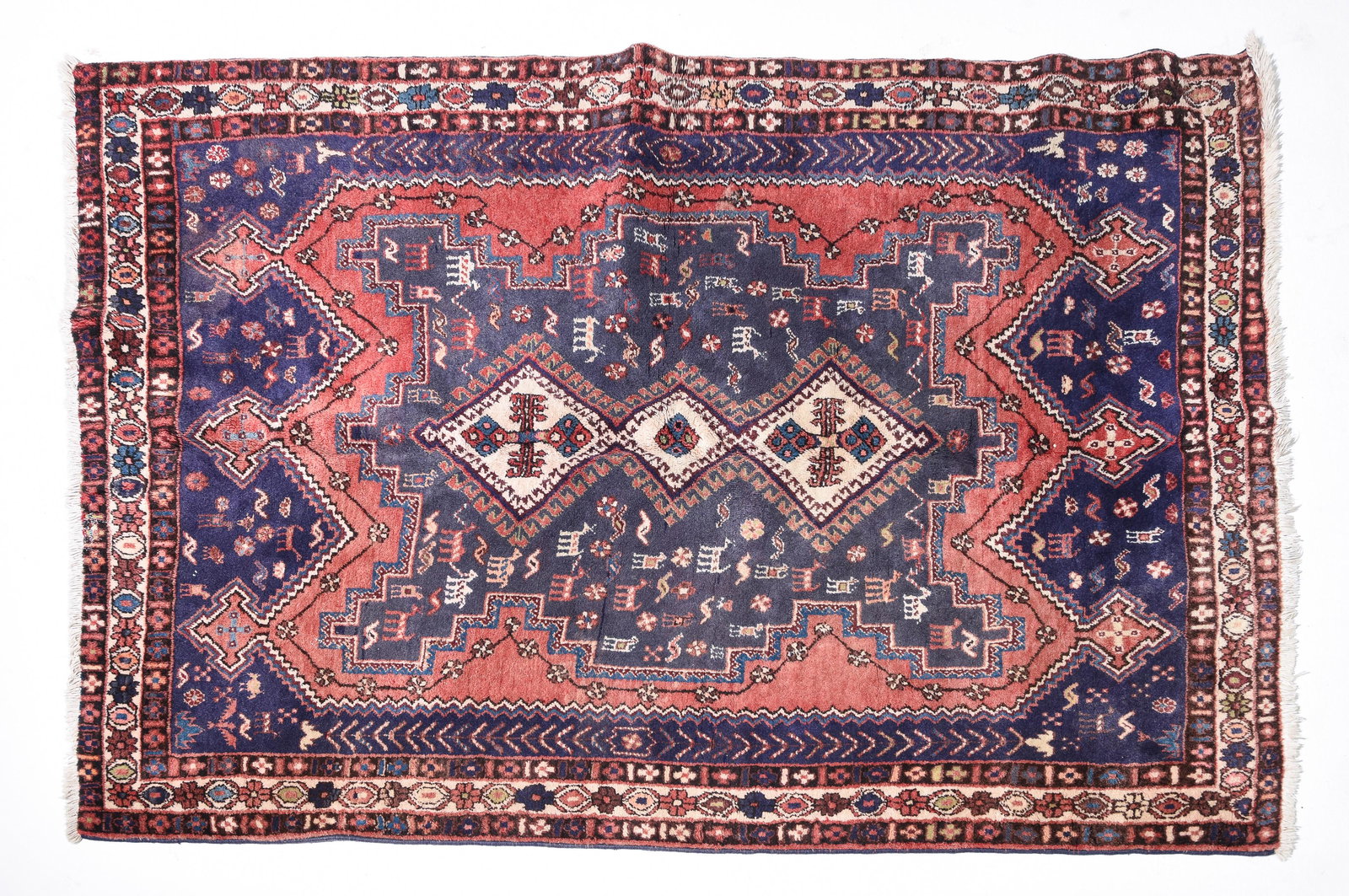 Persian Hand Knotted Rug - 6'8 x 5' (1 of 3)