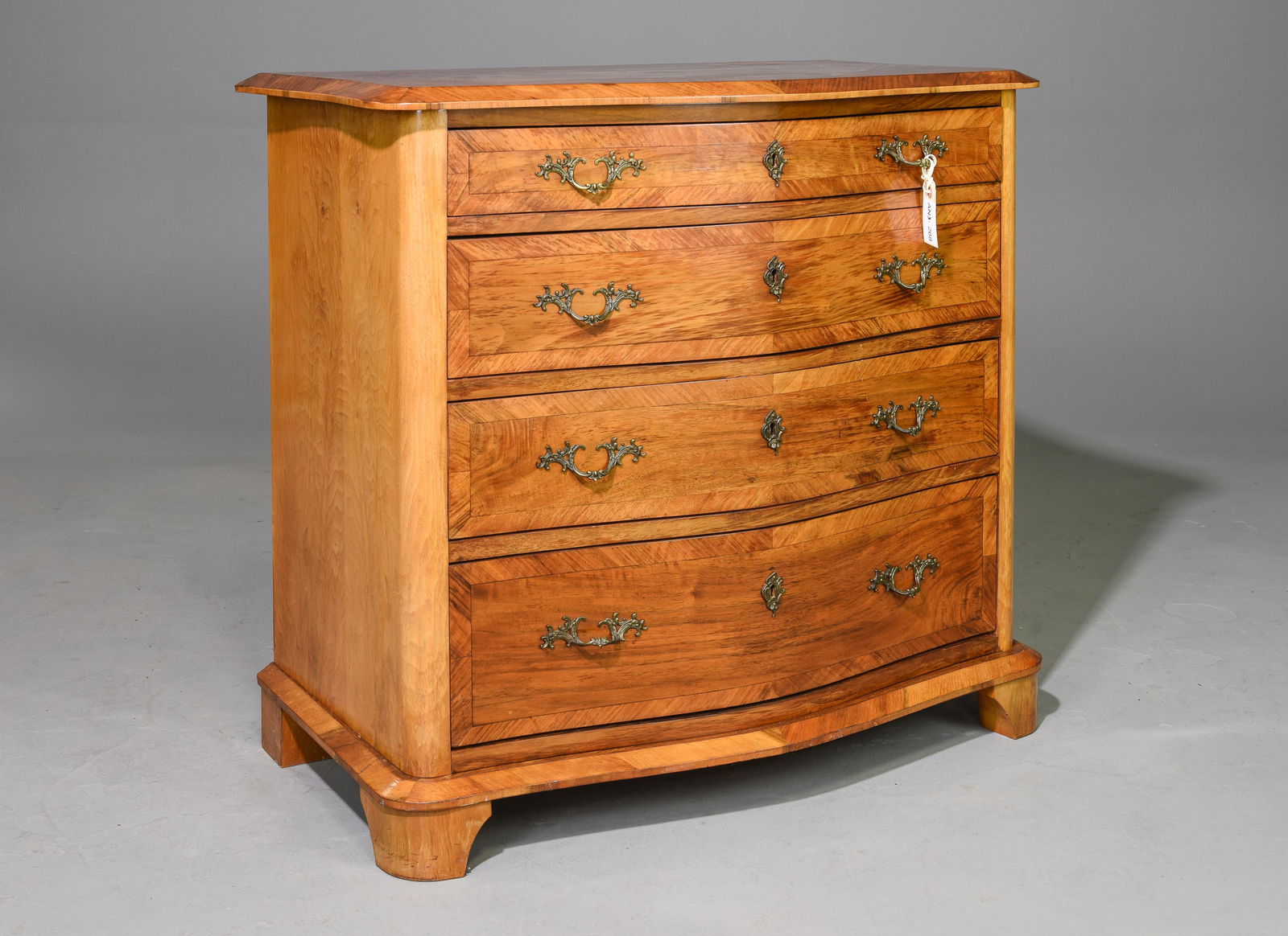 Danish Walnut 4 Drawer Chest (1 of 5)