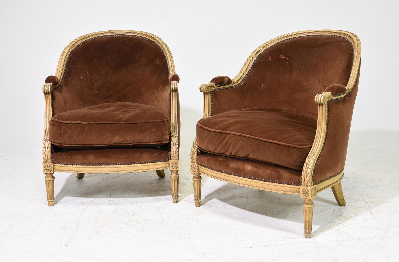 2 Louis XVI Style Bergere Chairs (1 of 3)