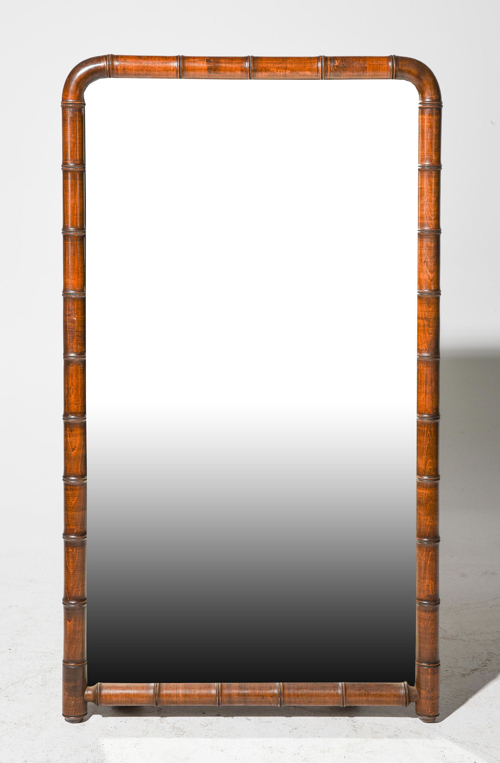 Louis Philippe Style Faux Bamboo Mirror (1 of 4)