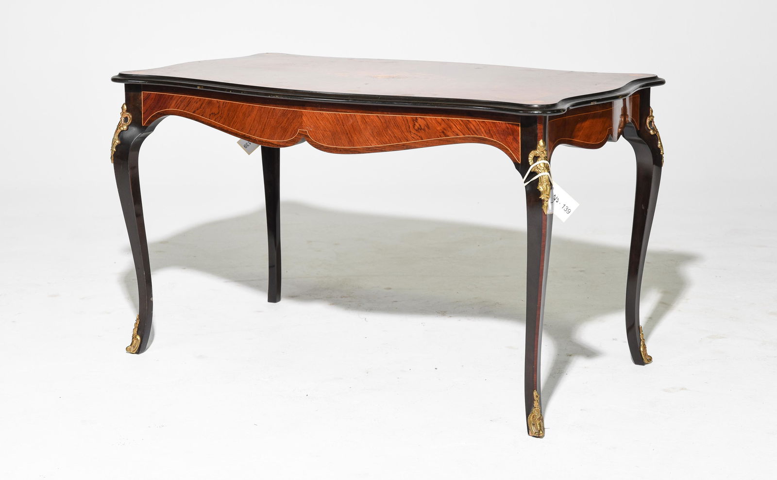 French Style Inlaid Cocktail / Coffee Table (1 of 3)