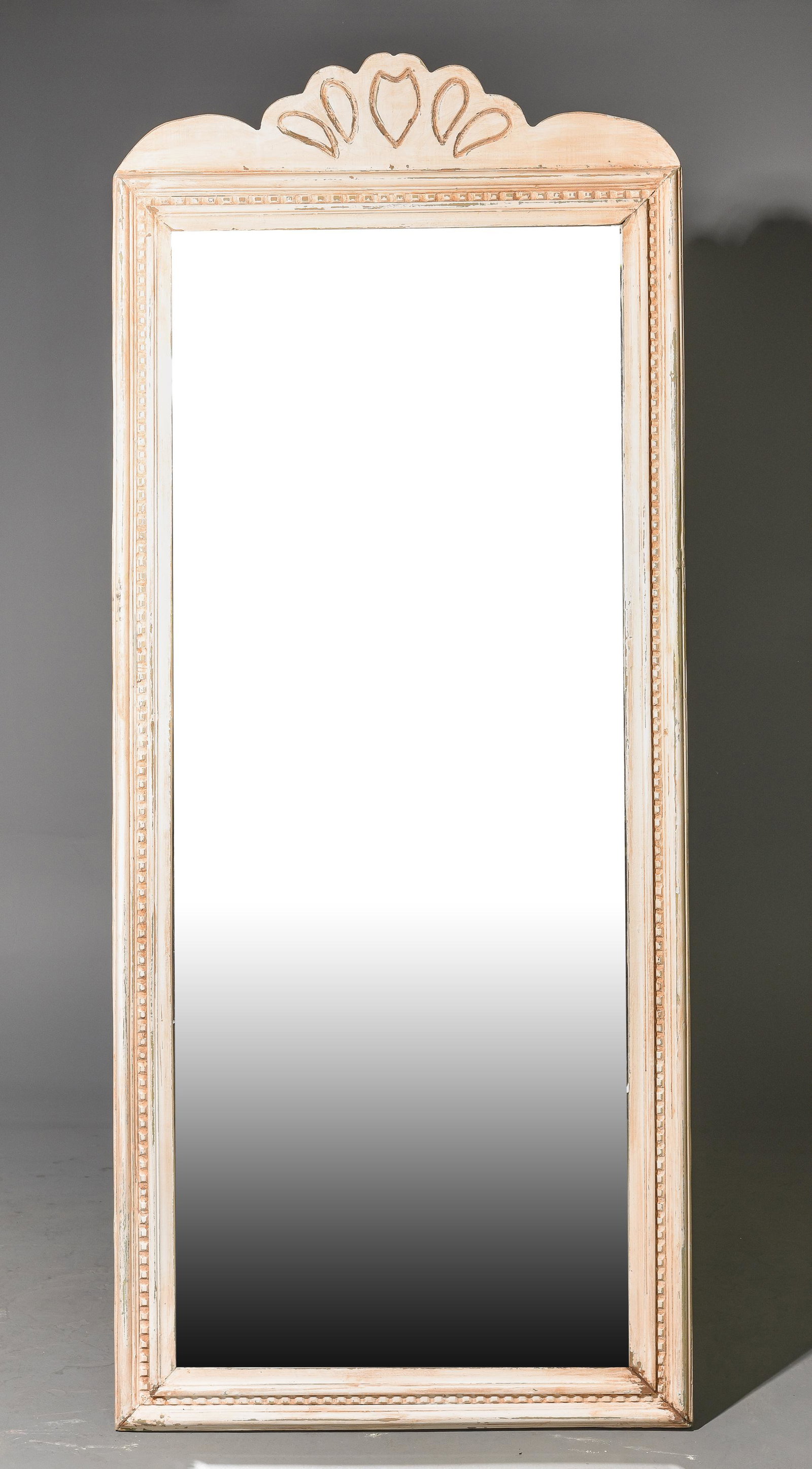 Large Painted Framed Beveled Mirror (1 of 4)
