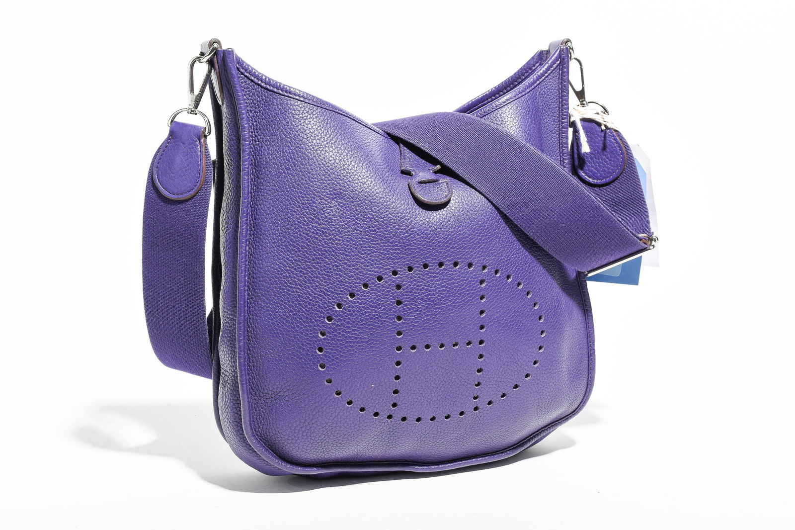Hermes Evelyne  in Purple Taurillon Clemence (1 of 4)