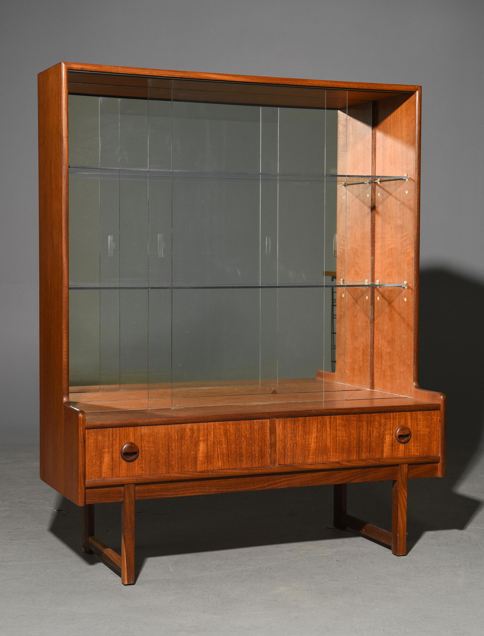 Mid Century Display Cabinet / Bookcase - Turnidge (1 of 2)