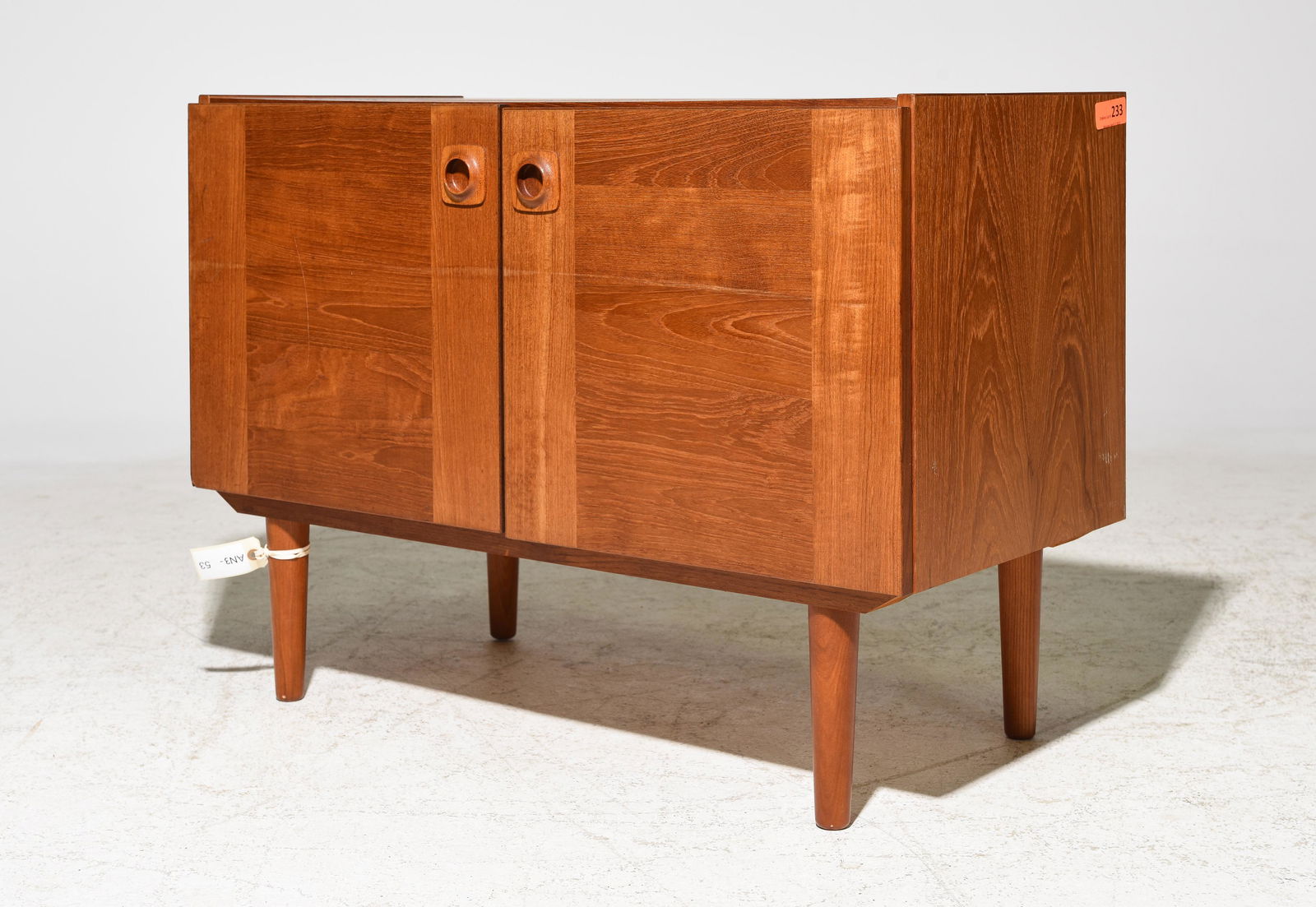 Danish Modern 2 Door Occasional Cabinet (1 of 3)