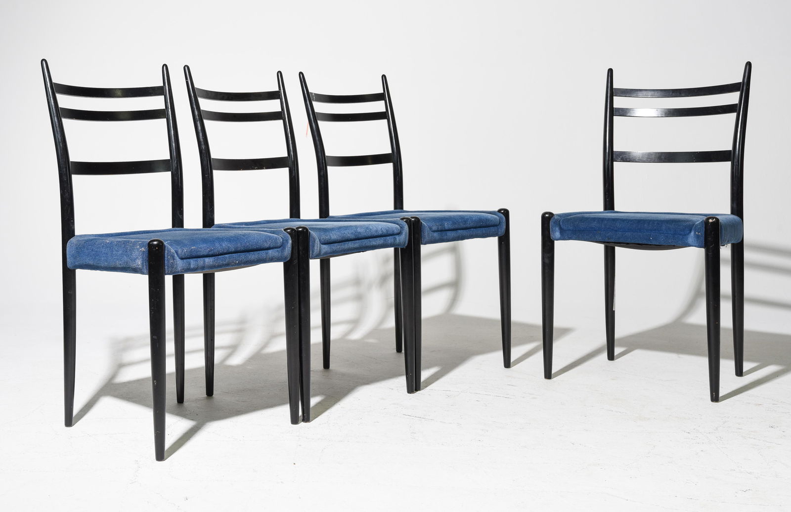 4 Mid Century Modern Ebonized Dining Chairs - Gplan (1 of 4)